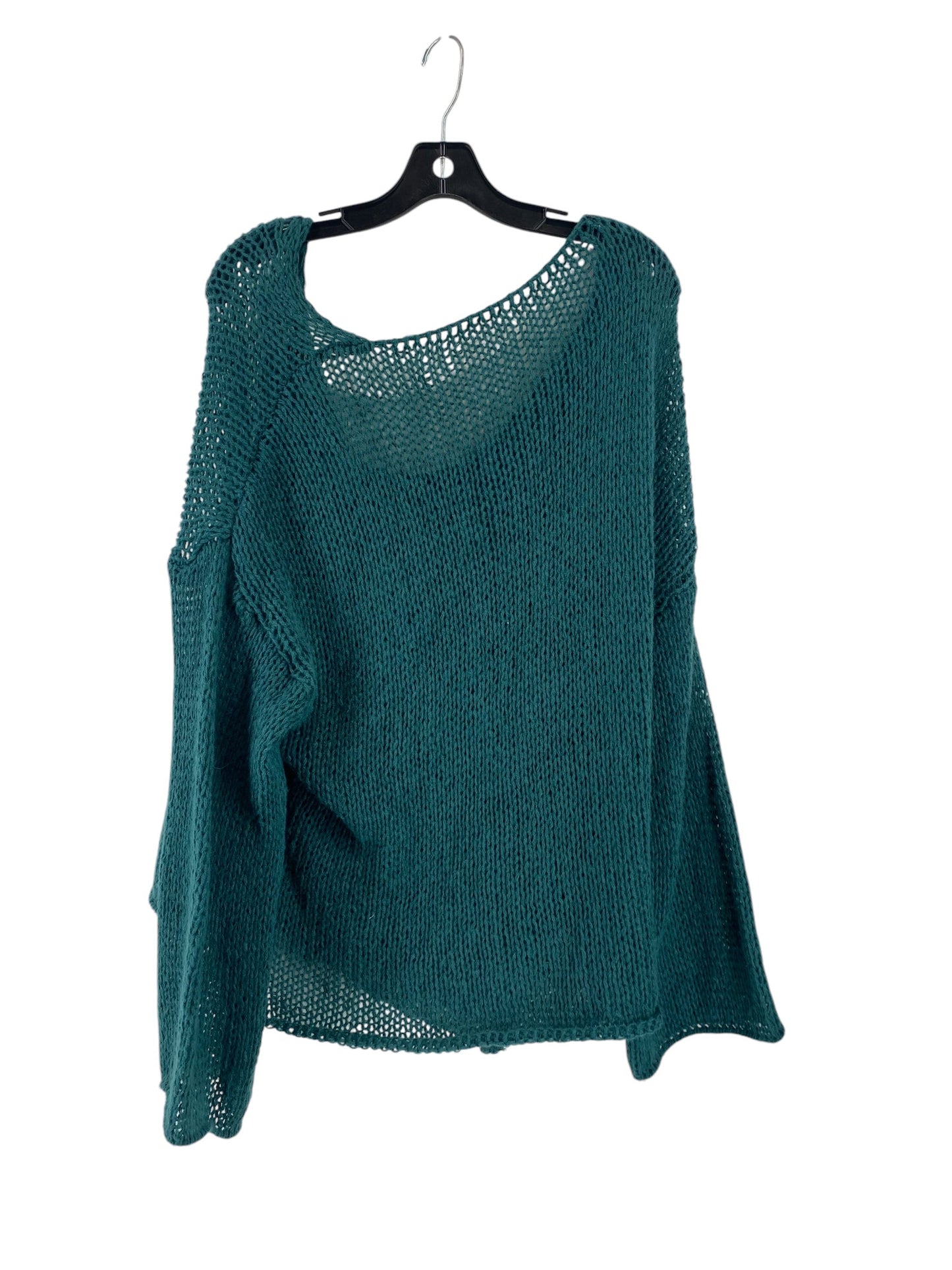 Sweater By Shein In Green, Size: 3x