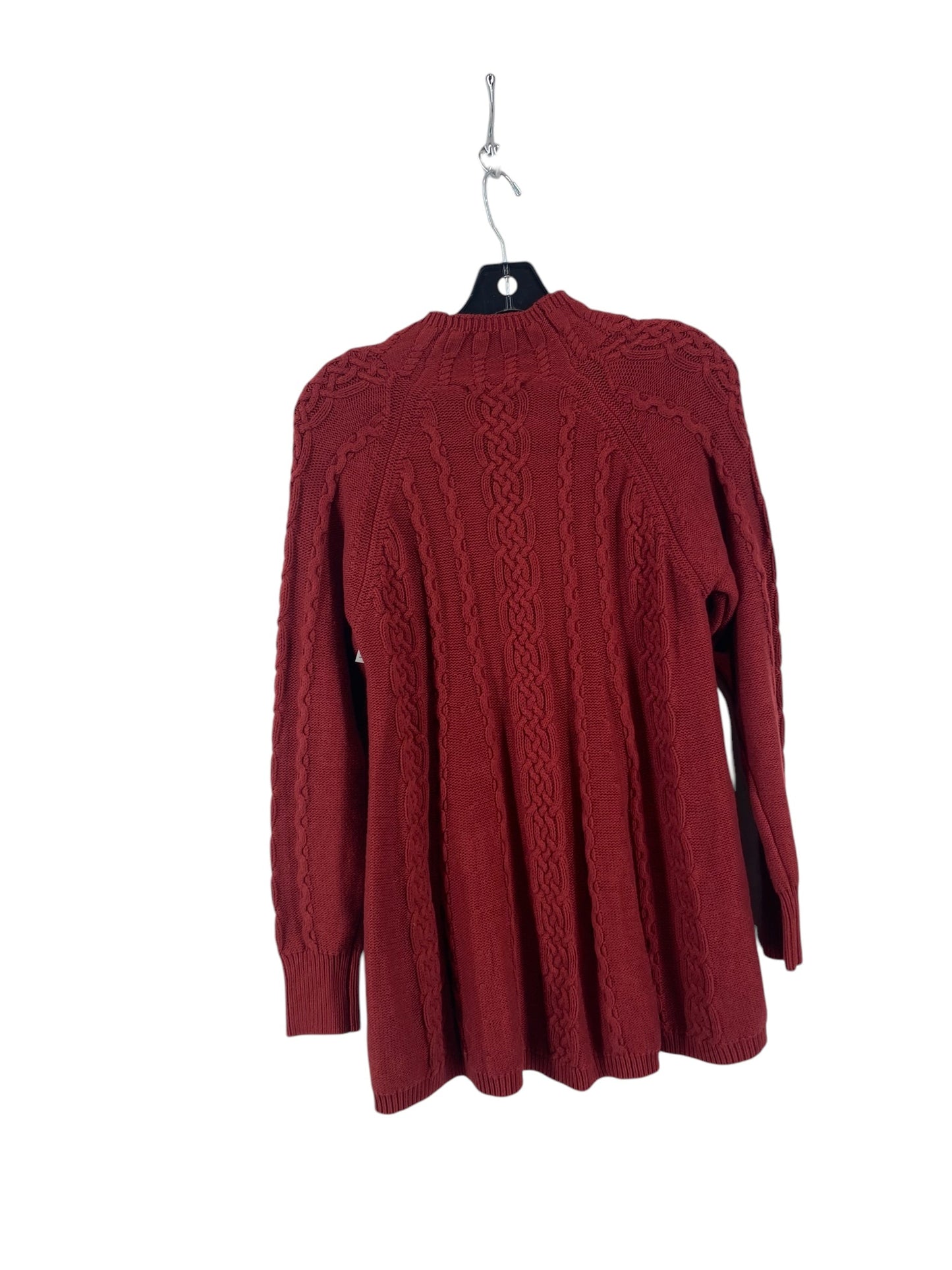 Sweater By Limited In Red, Size: L