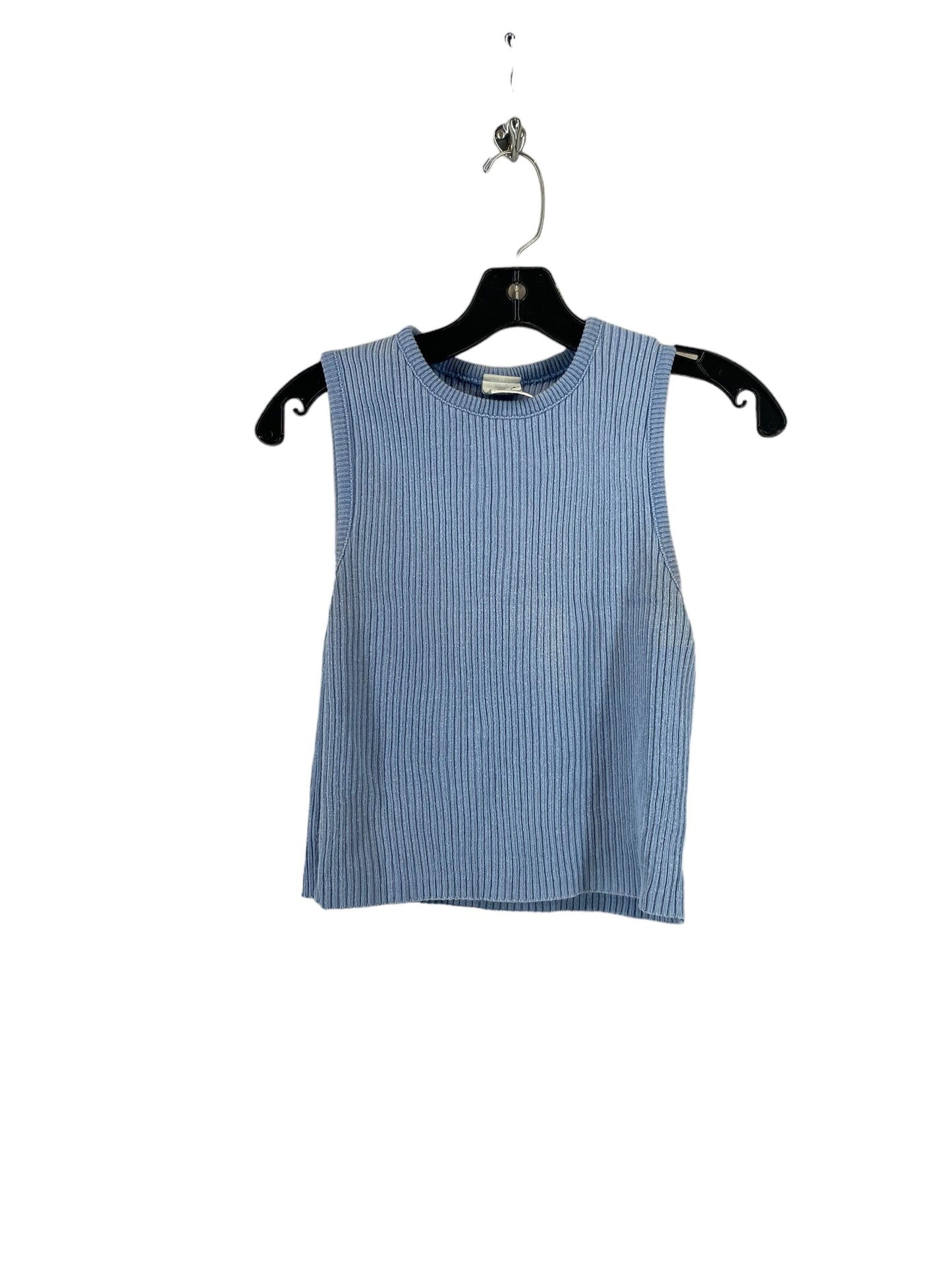 Blue Top Sleeveless Basic Elle Menno, Size L