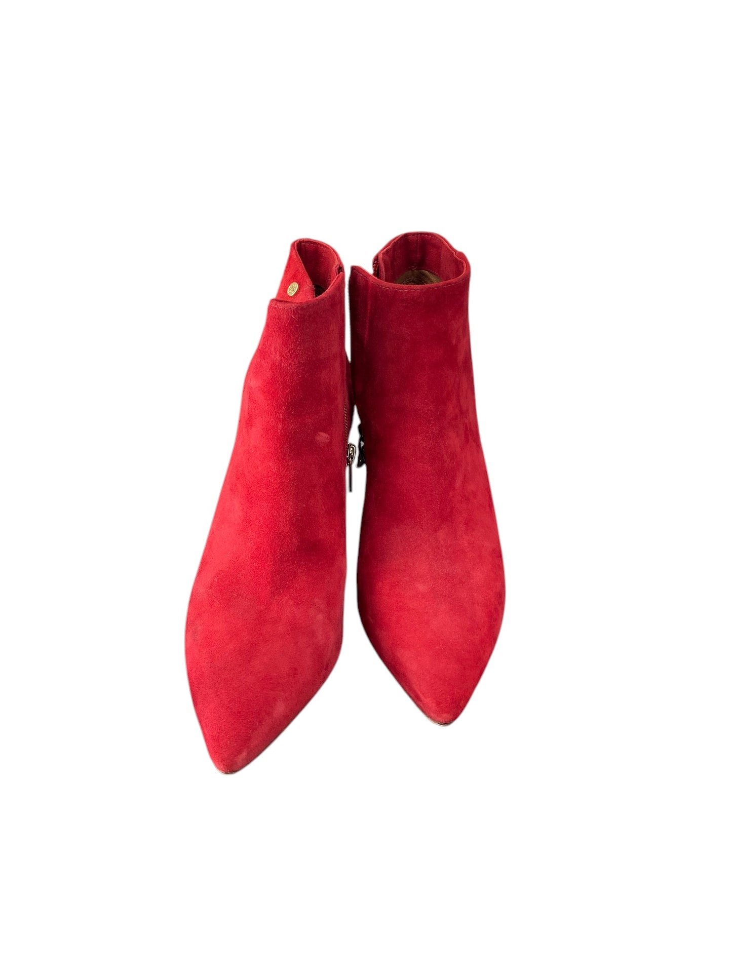 Boots Ankle Heels By Antonio Melani In Red, Size: 7.5