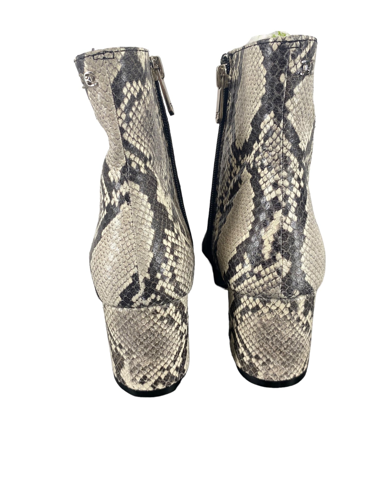 Boots Ankle Heels By Sam Edelman In Animal Print, Size: 6