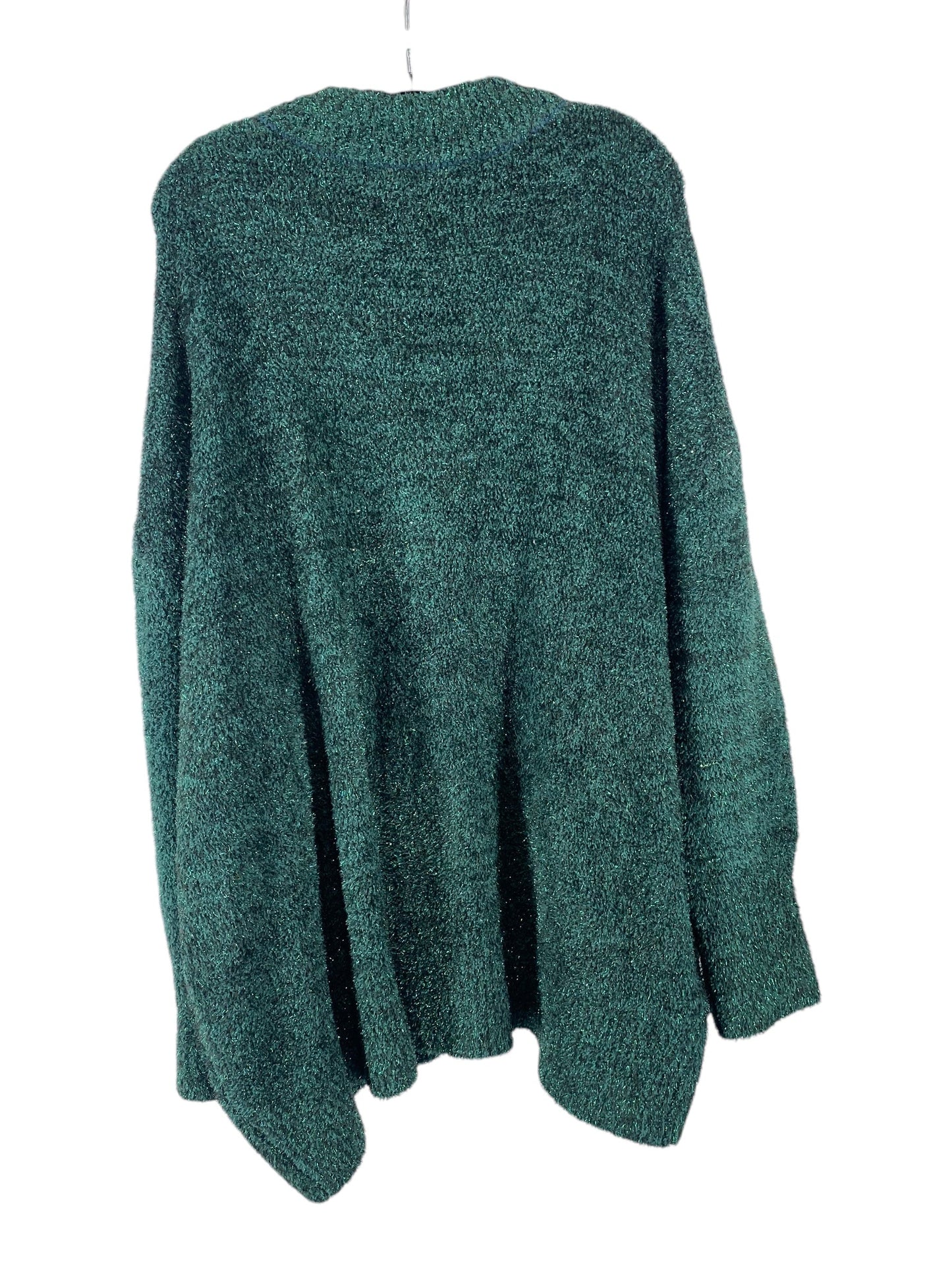 Sweater By Ava & Viv In Green, Size: 4x