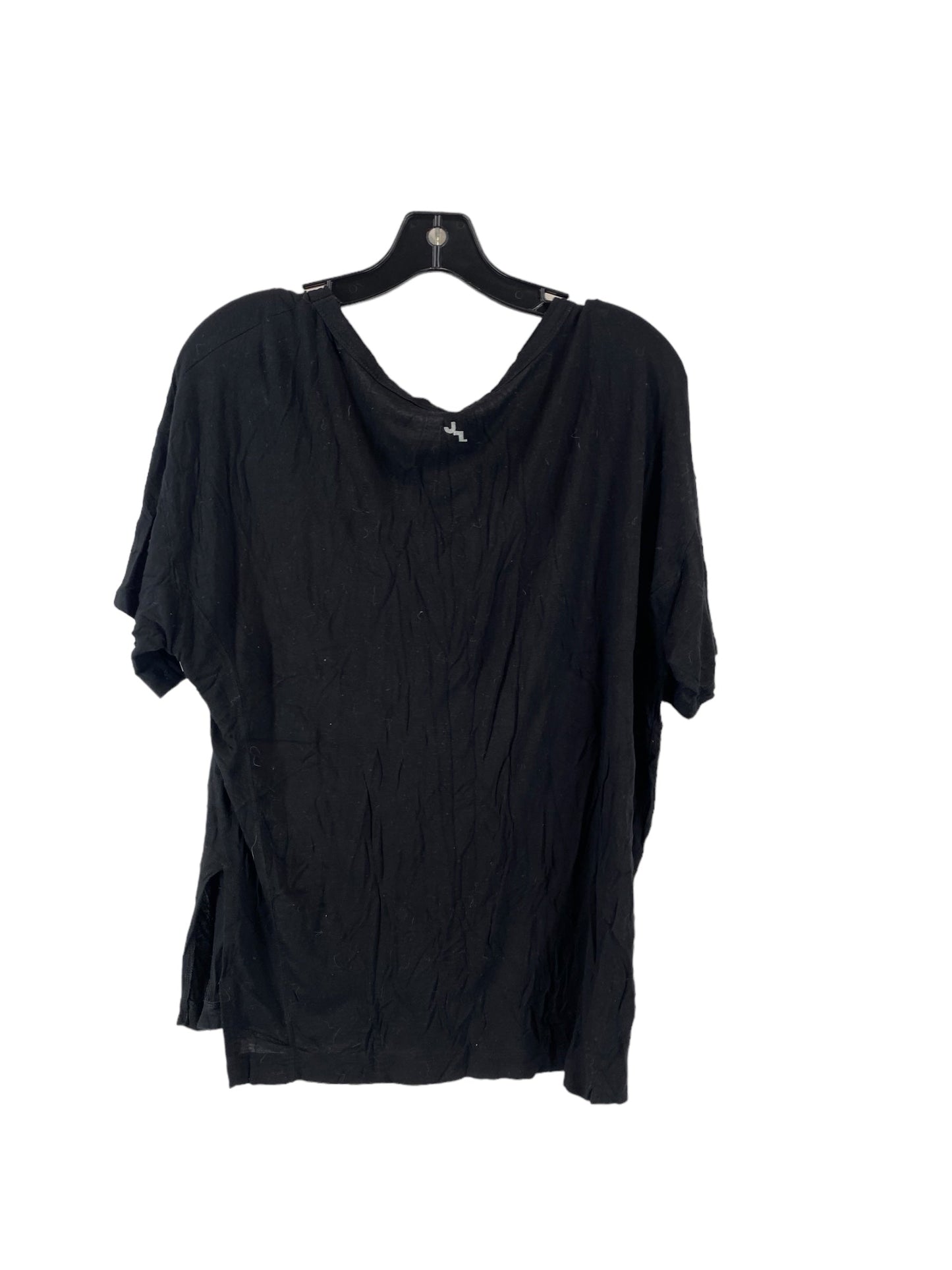 Athletic Top Short Sleeve By Joy Lab In Black, Size: S