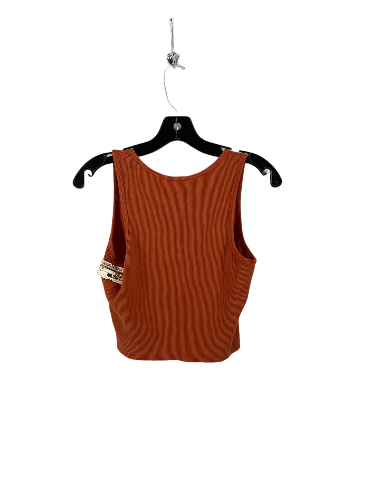 Tank Top By Bozzolo In Orange, Size: L