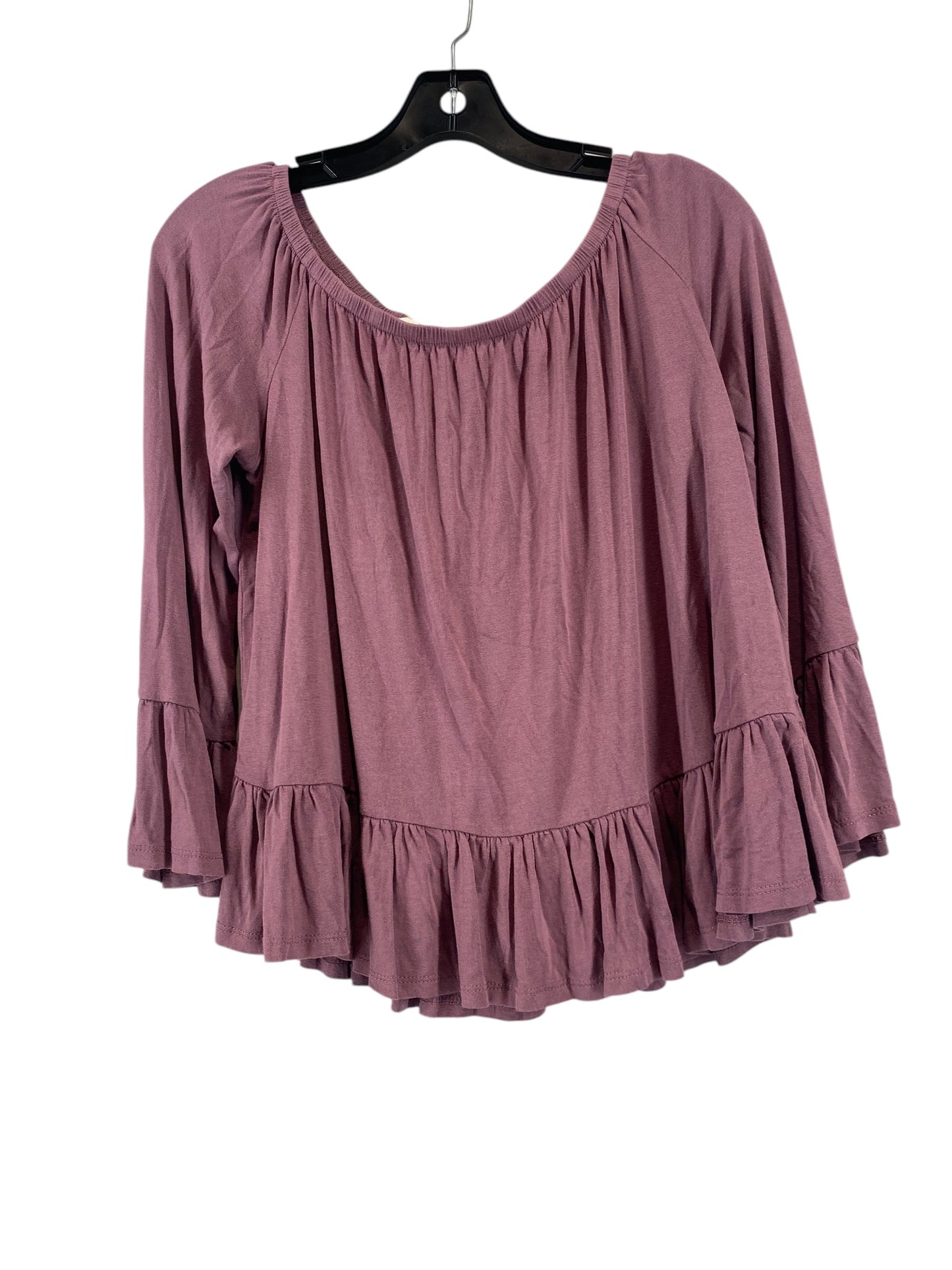 Top Long Sleeve By Altard State In Purple, Size: S