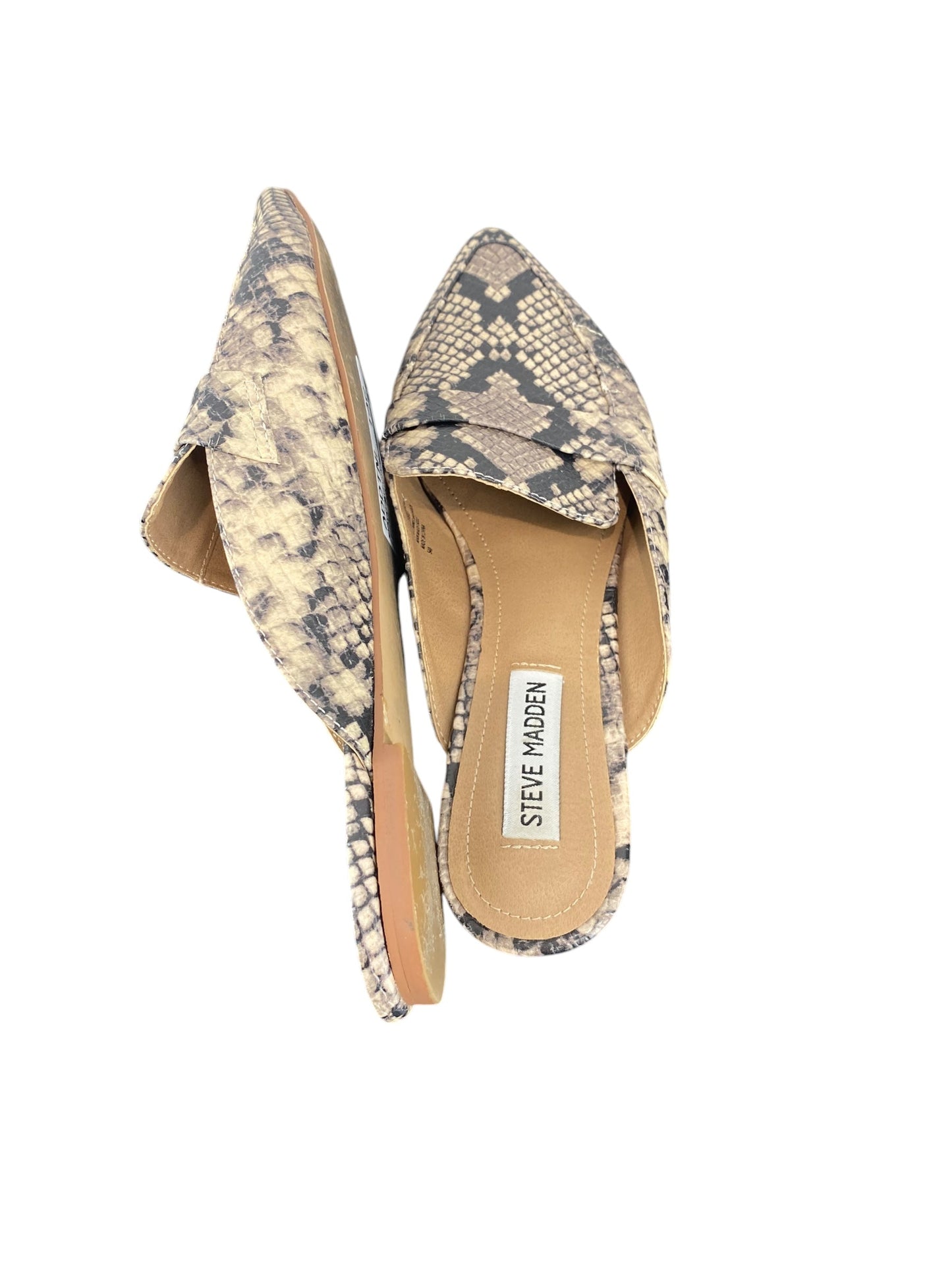 Shoes Flats By Steve Madden In Animal Print, Size: 7