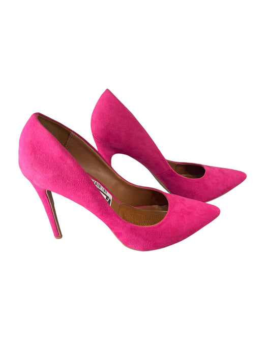 Shoes Heels Stiletto By Steve Madden In Pink, Size: 8.5