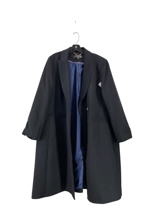 Coat Peacoat By J. Crew In Black, Size: 22