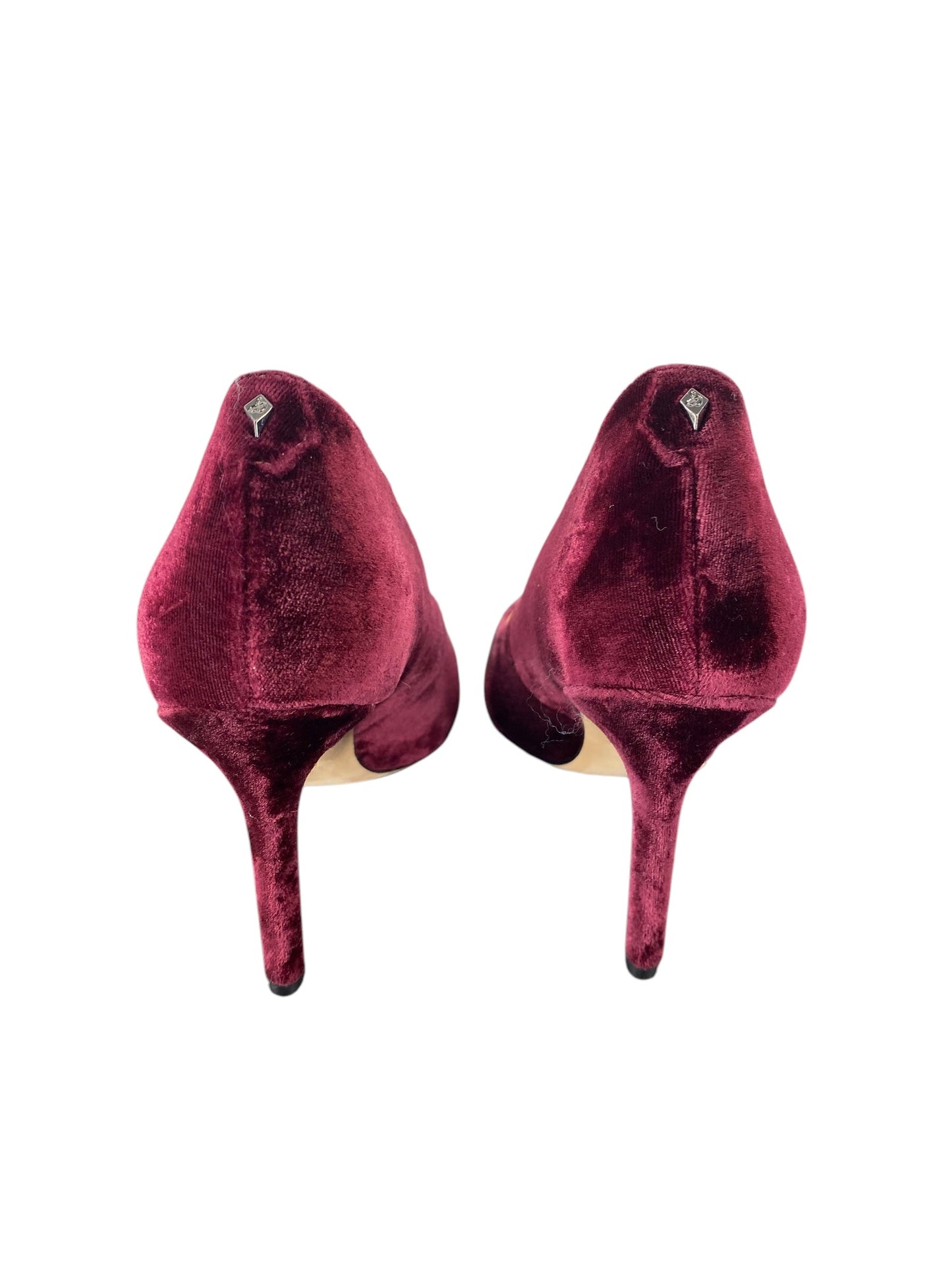 Shoes Heels Stiletto By Sam Edelman In Maroon, Size: 5