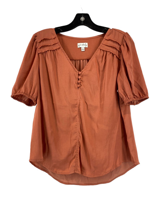 Blouse Short Sleeve By Clothes Mentor  Size: S