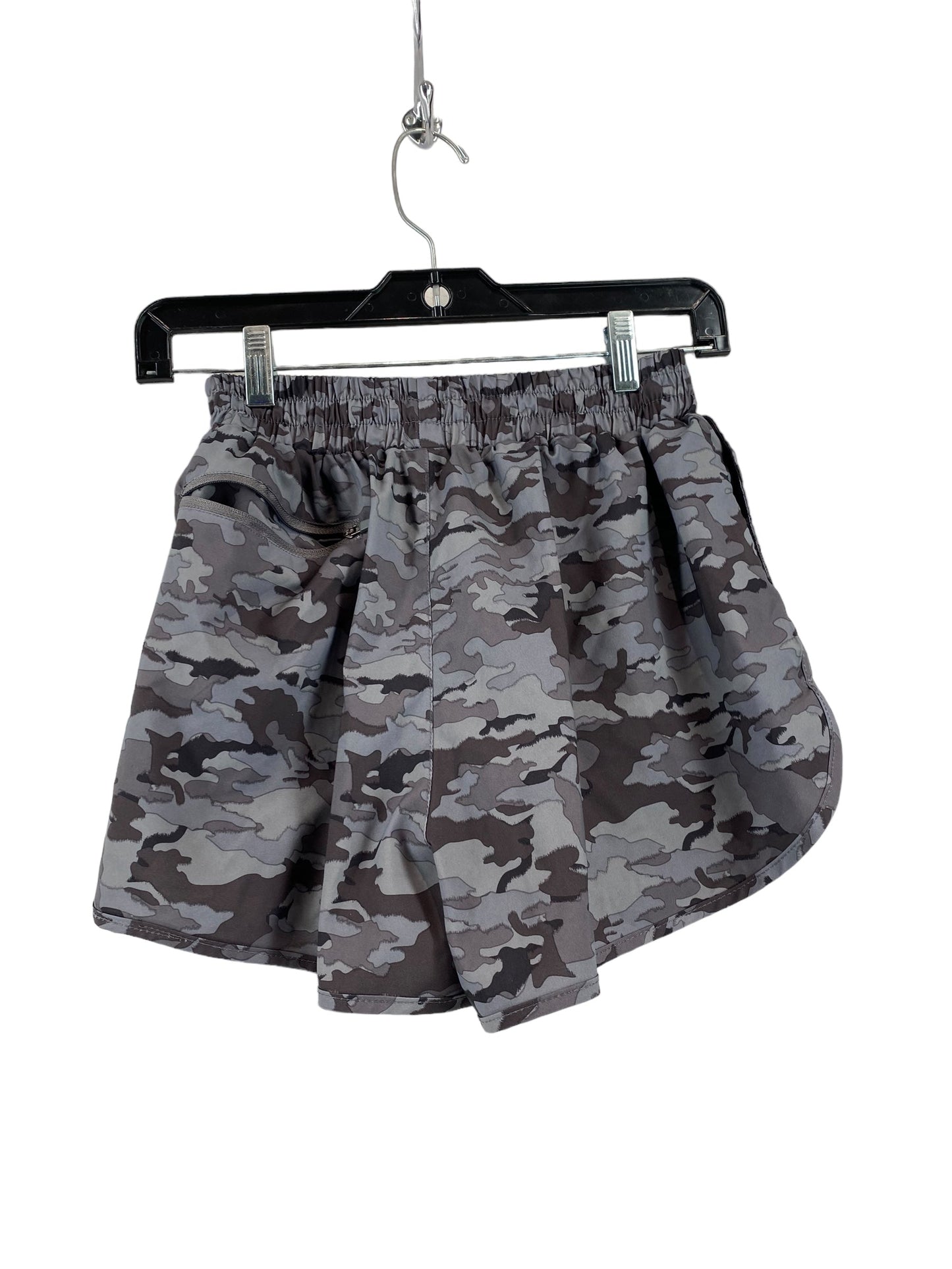 Camouflage Print Athletic Shorts Mono B, Size M