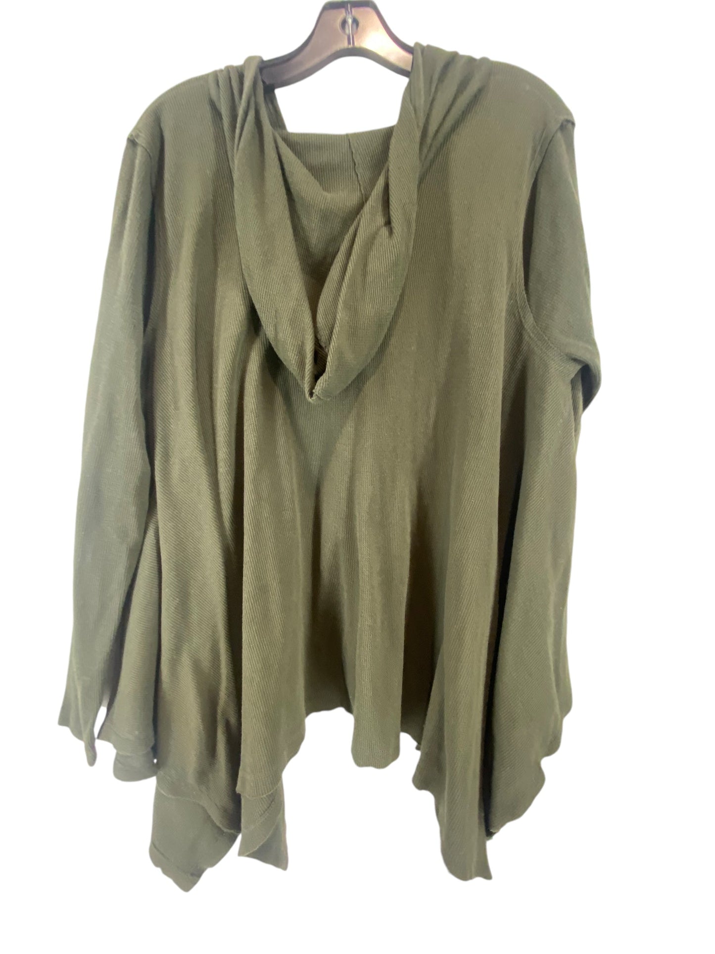 Top Long Sleeve By Altard State In Green, Size: L