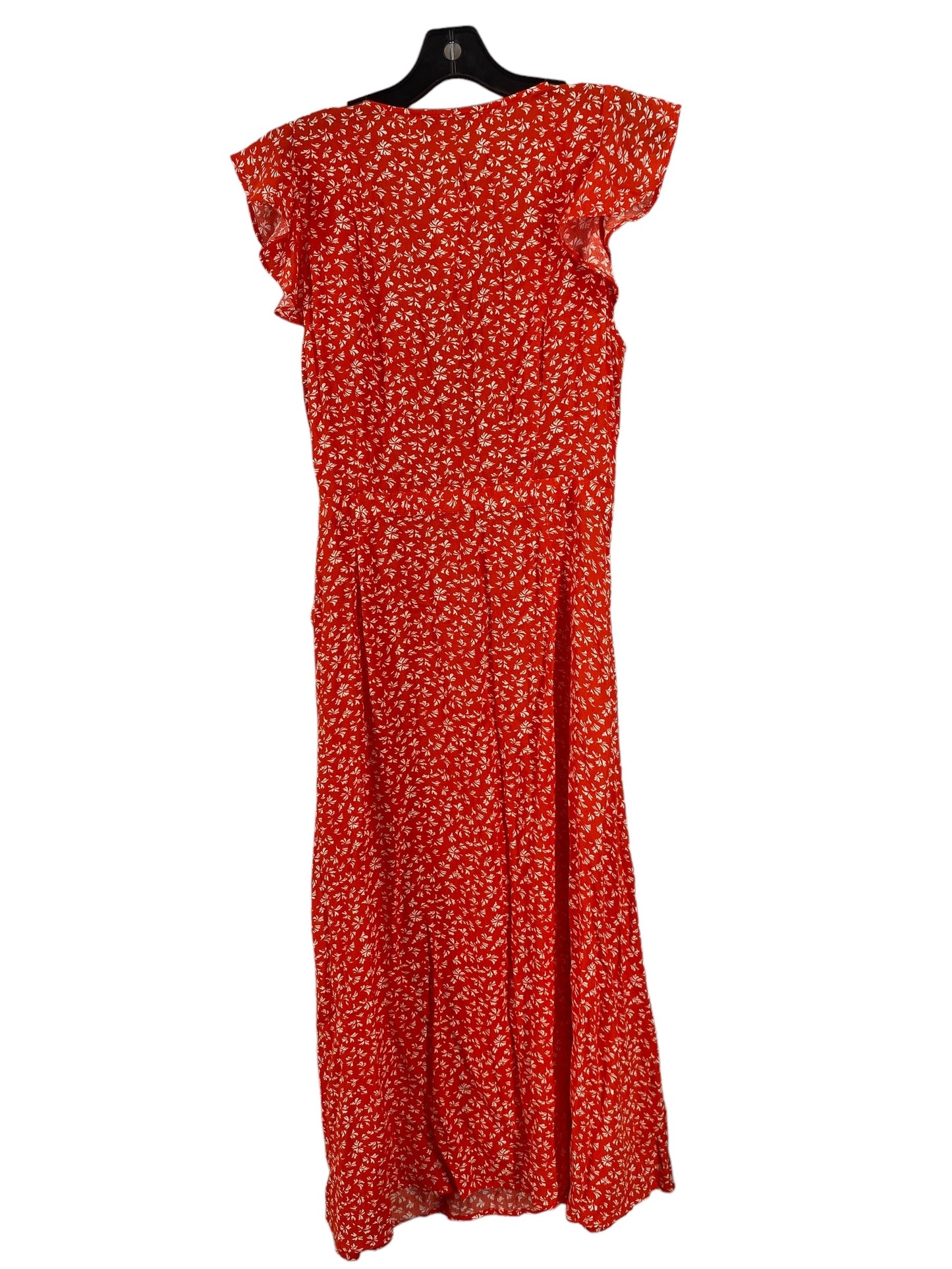 Red Dress Casual Maxi Loft, Size M