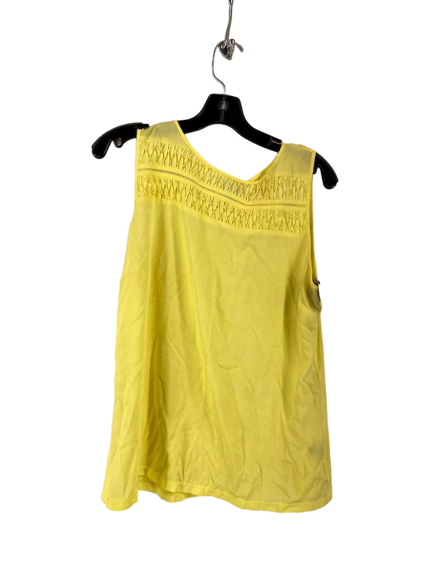 Yellow Top Sleeveless Limited, Size L