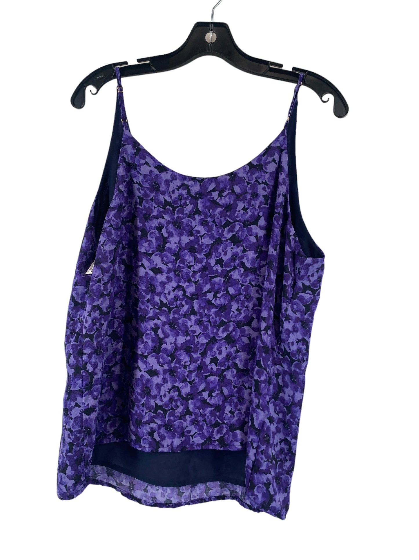 Purple Top Sleeveless A New Day, Size L