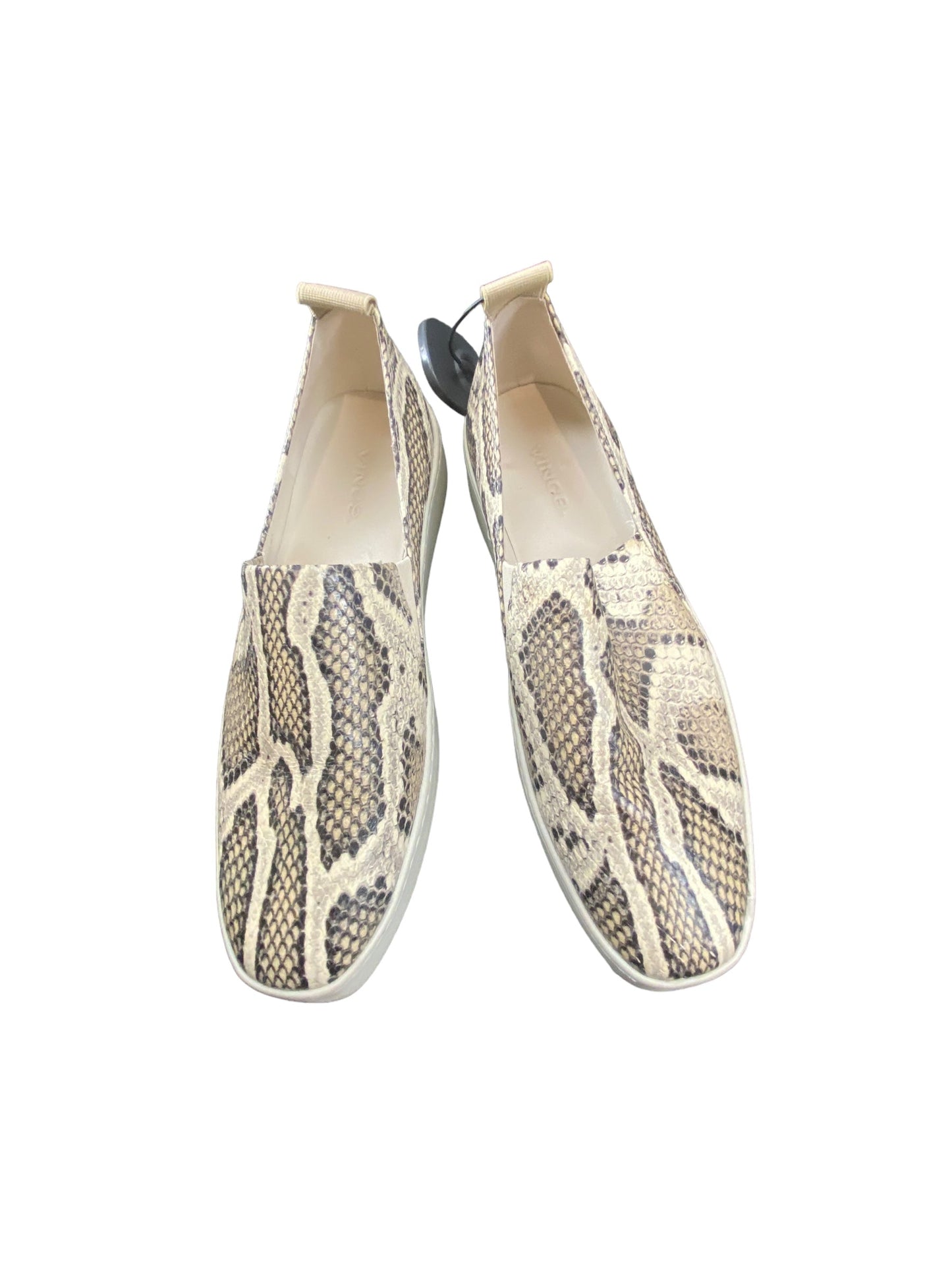 Shoes Flats By Vince In Snakeskin Print, Size: 6.5