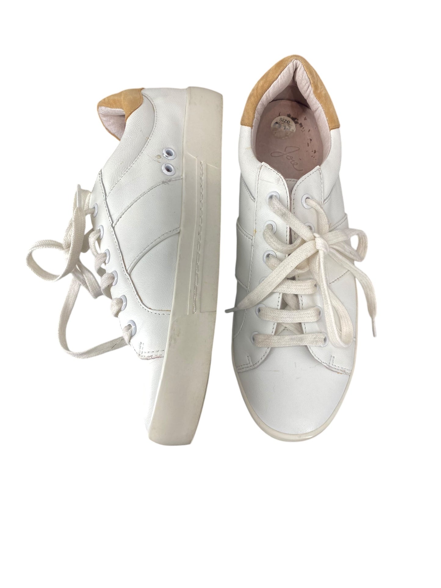 Shoes Sneakers By Joie In White, Size: 6.5