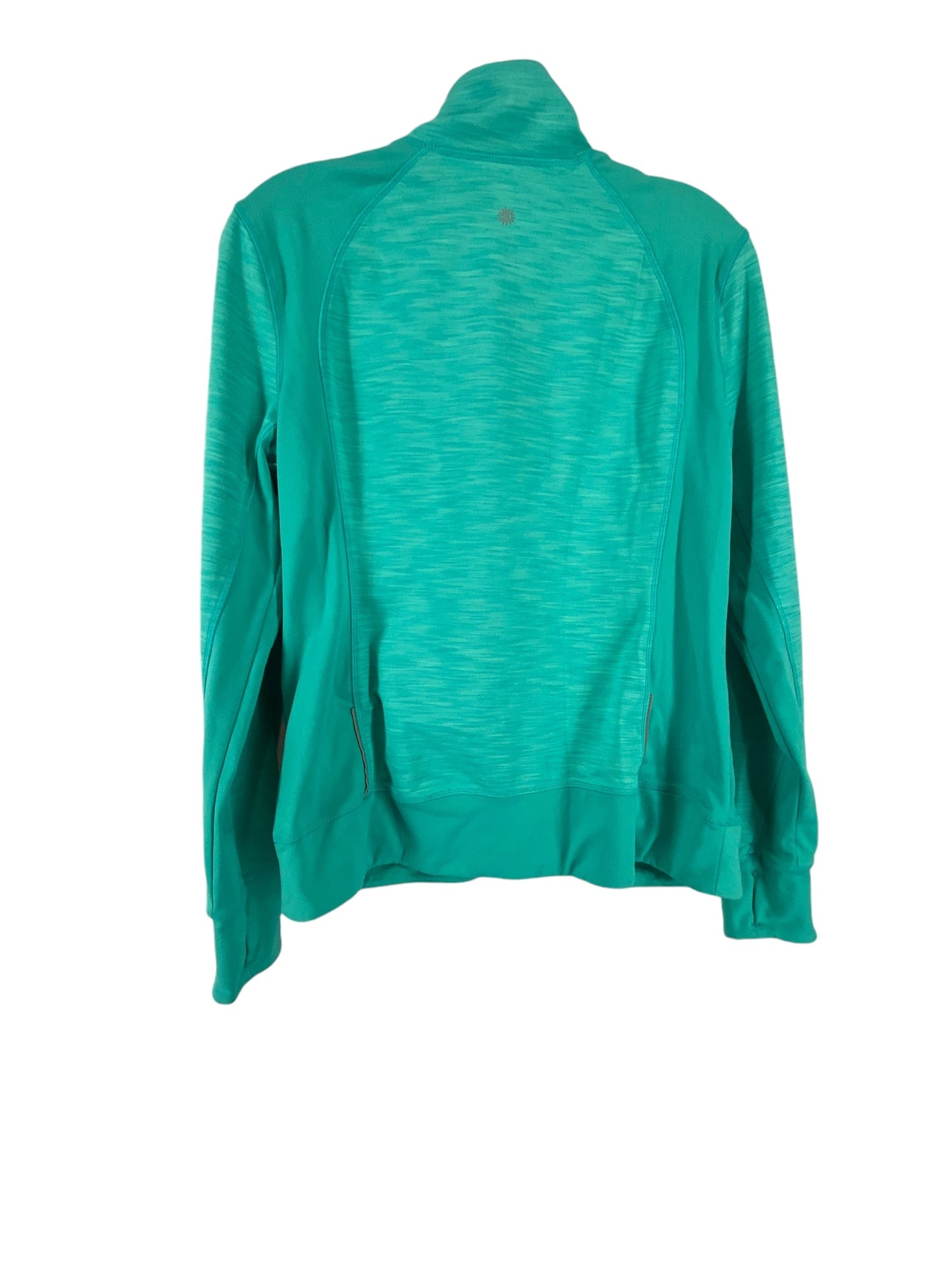 Athletic Jacket By Tangerine In Teal, Size: M