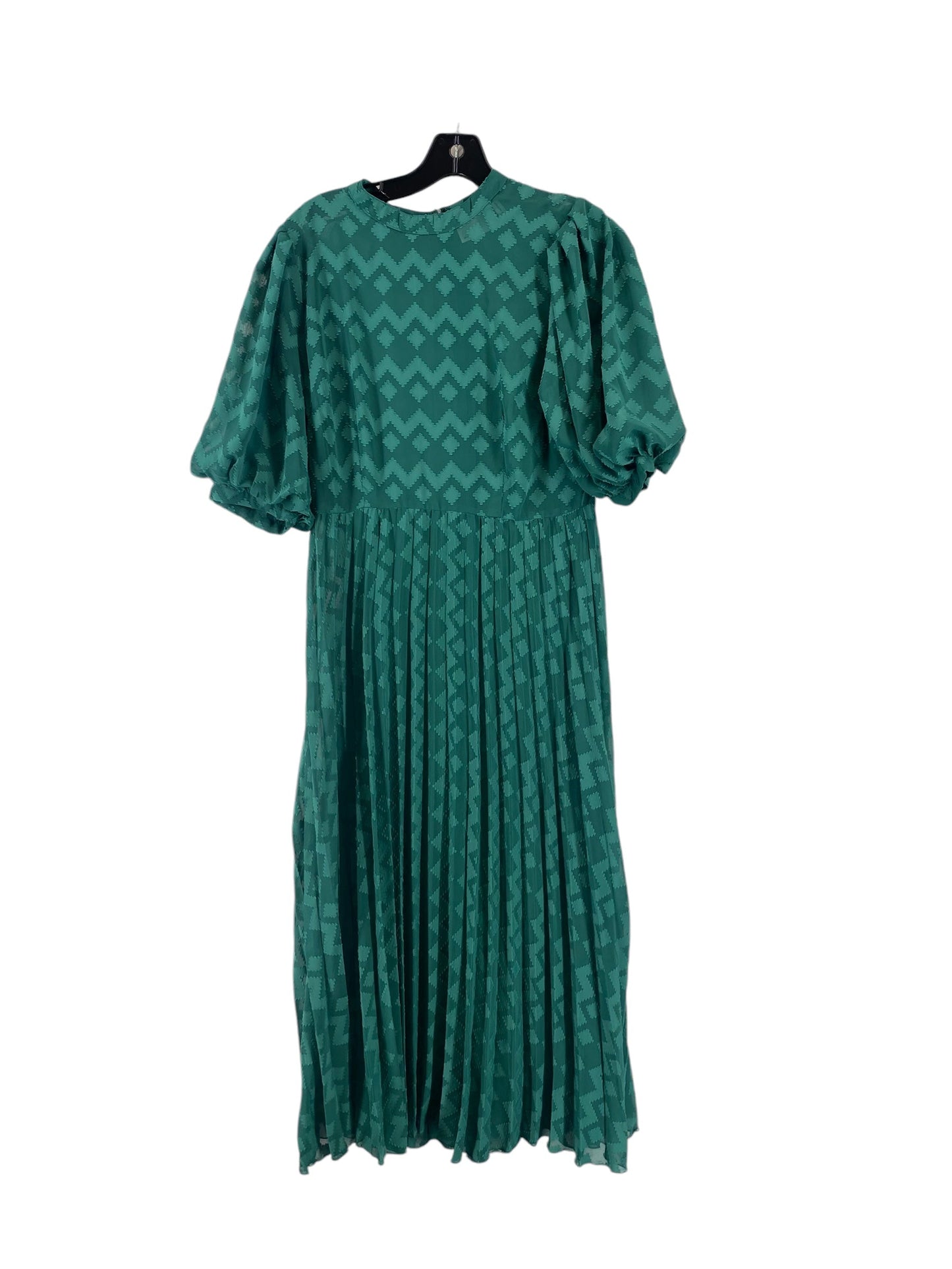 Dress Casual Maxi By Asos In Green, Size: 8