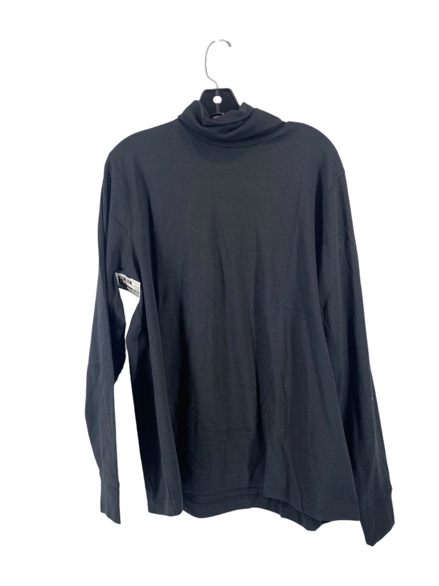 Top Long Sleeve By Lands End In Black, Size: Xl