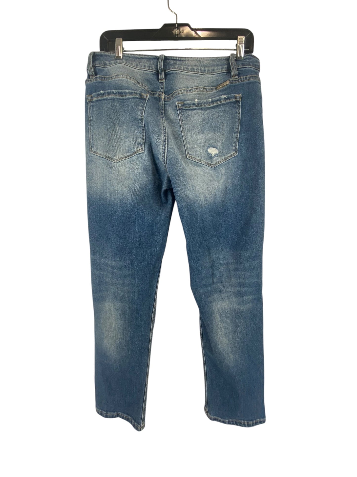 Jeans Straight By Kancan In Blue Denim, Size: 12