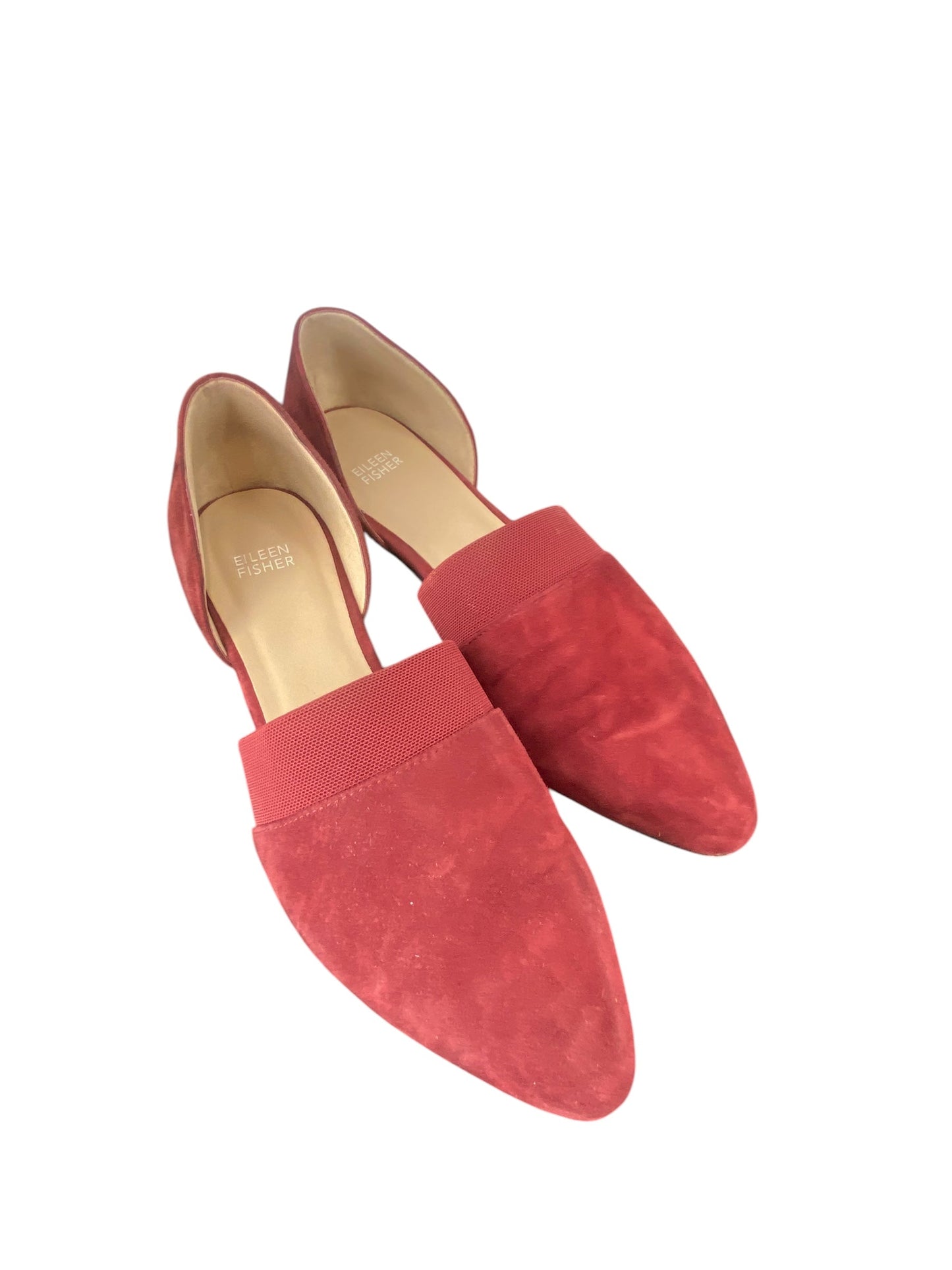 Shoes Flats By Eileen Fisher In Red, Size: 9.5