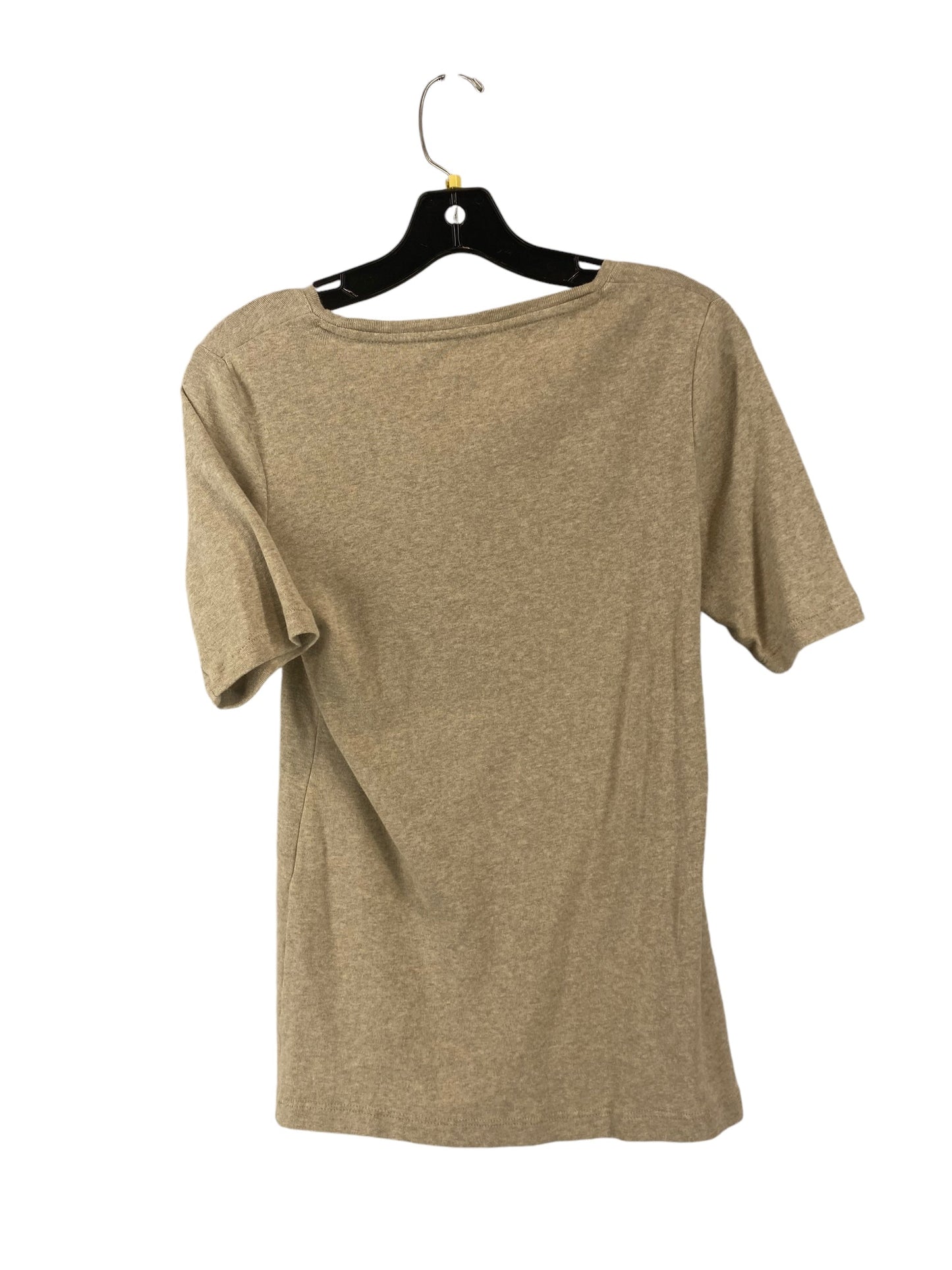 Top Short Sleeve By Chicos In Tan, Size: Xs