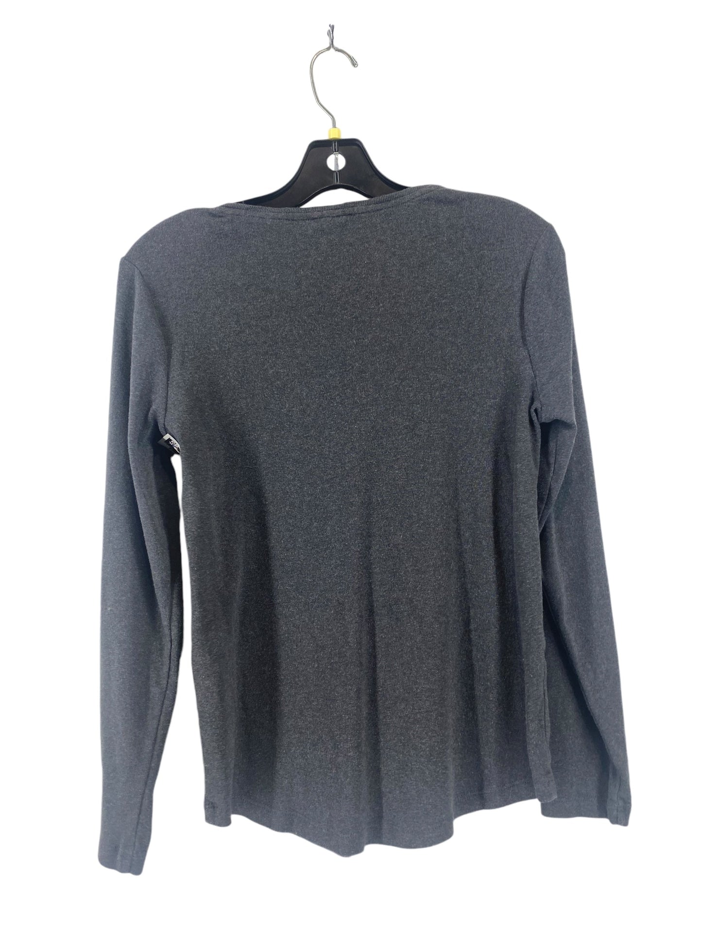 Top Long Sleeve By Chicos In Grey, Size: 0