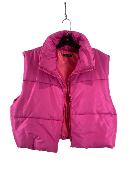 Vest Puffer & Quilted By Shein In Pink, Size: 2x