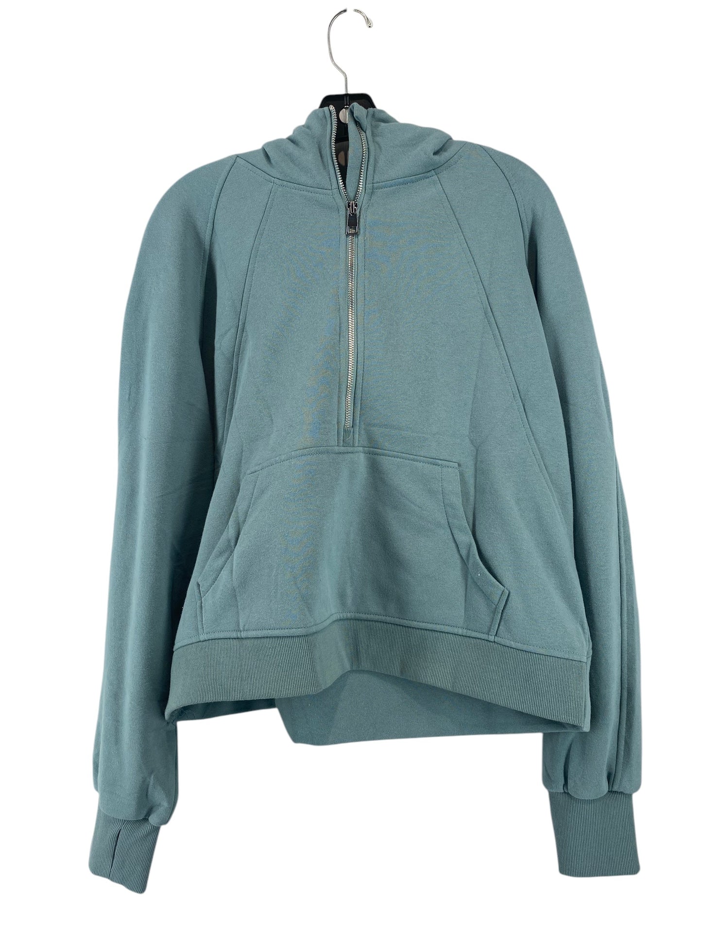 Sweatshirt Hoodie By Clothes Mentor In Green, Size: Xl