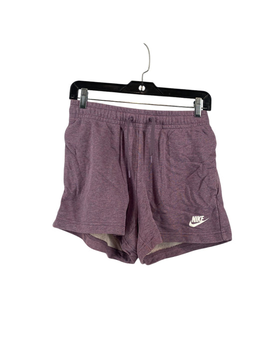 Athletic Shorts By Nike In Purple, Size: S