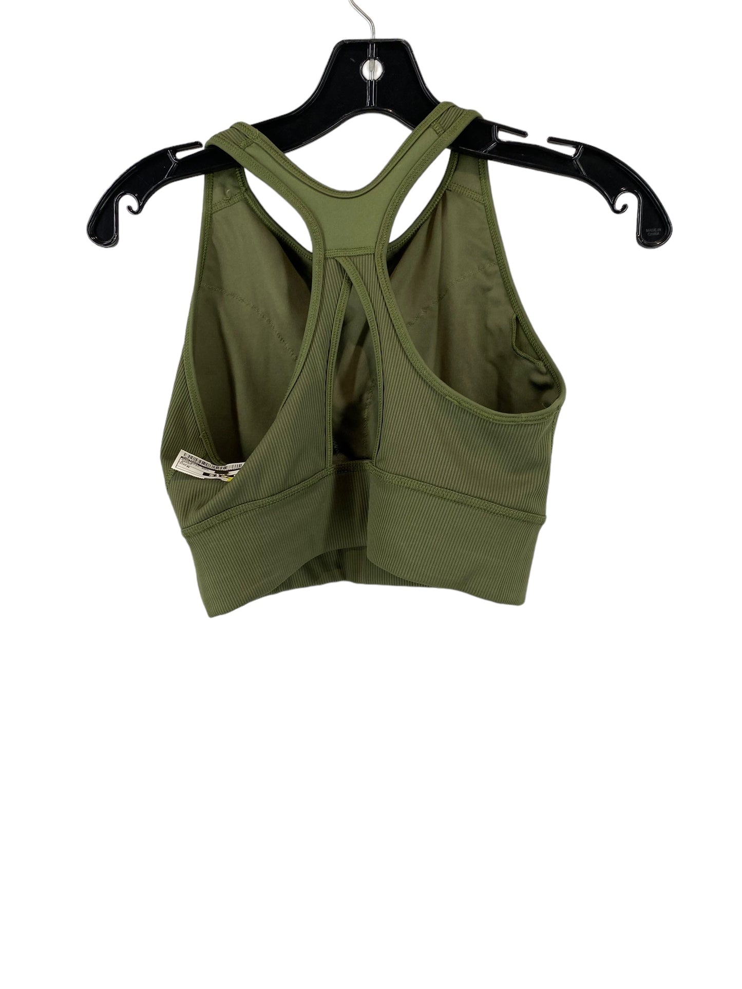 Athletic Bra By Adidas In Green, Size: M