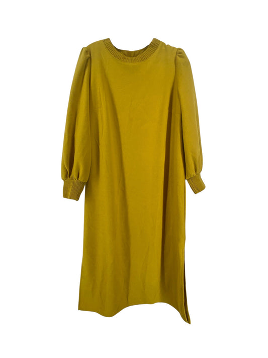 Dress Casual Maxi By Who What Wear In Yellow, Size: M