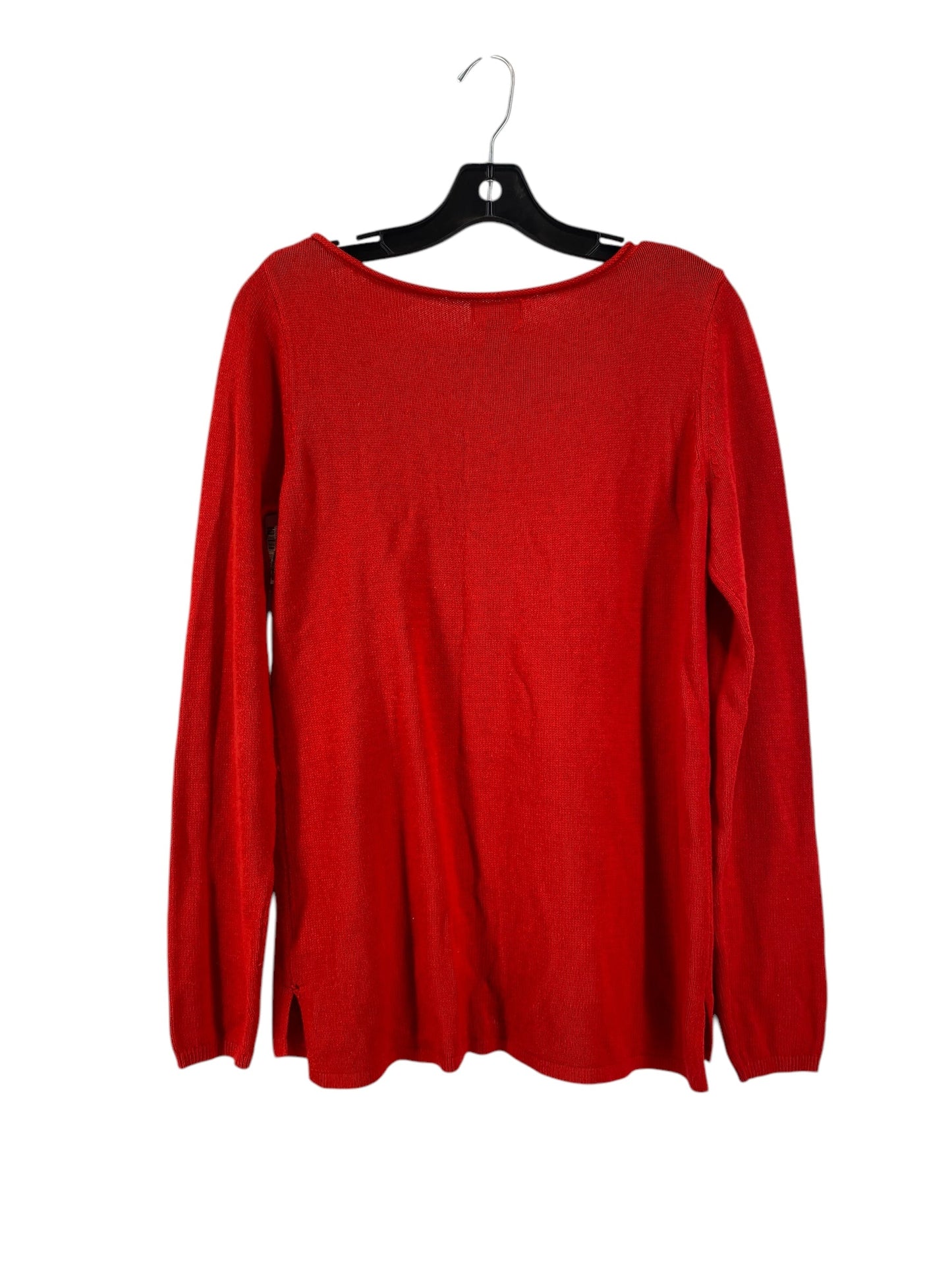 Top Long Sleeve By Old Navy In Red, Size: M