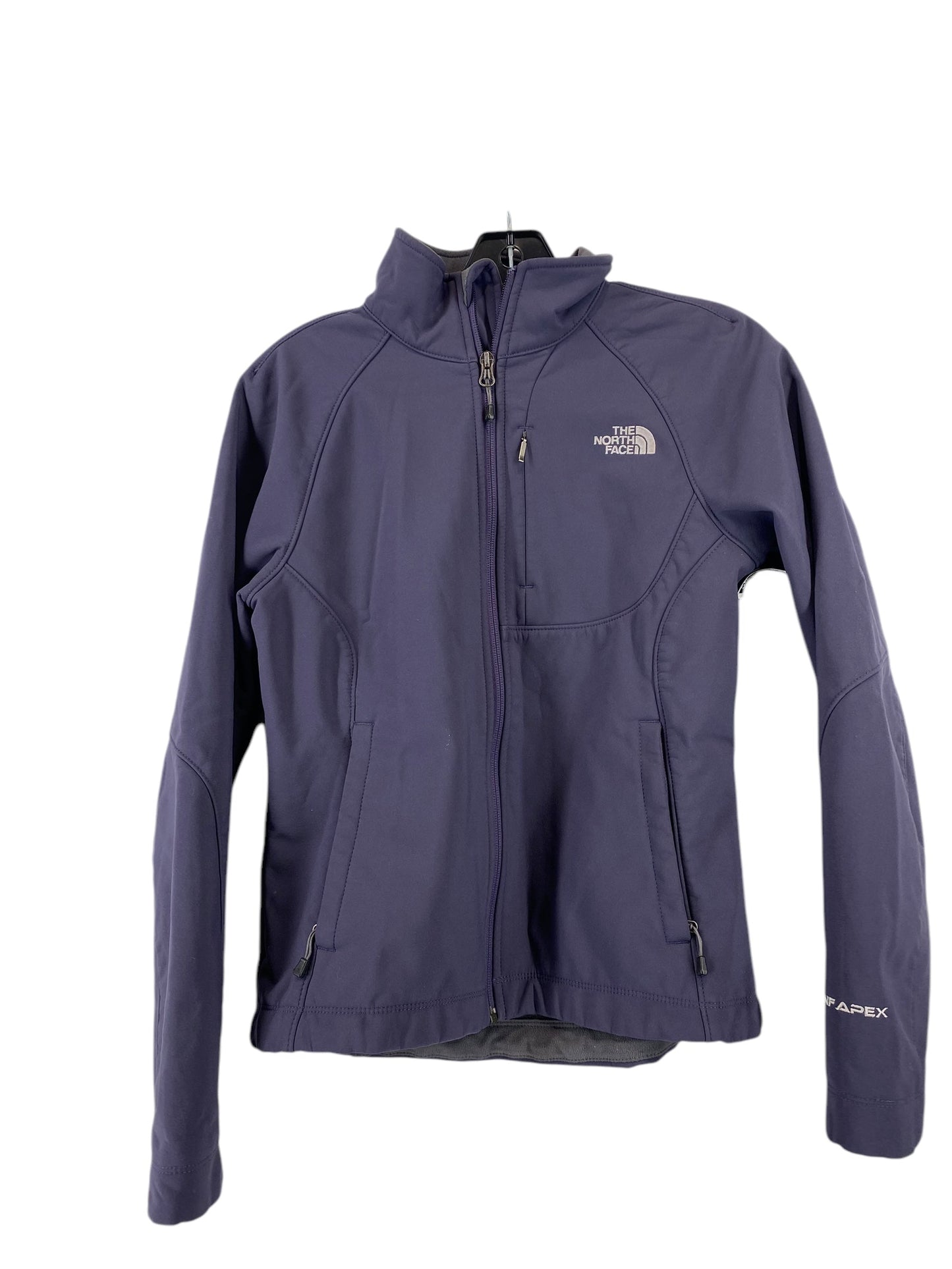 Athletic Jacket By The North Face In Purple, Size: S