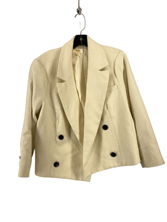 Blazer By Maeve In Beige, Size: 1x