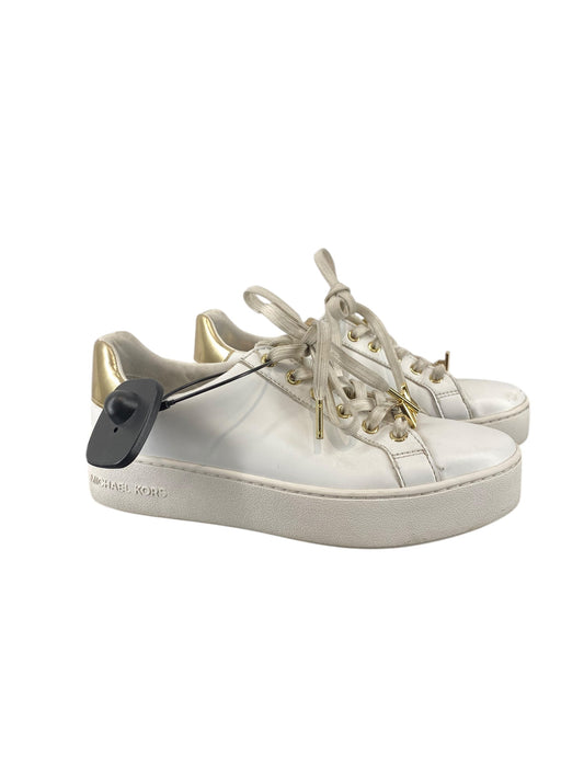 Shoes Designer By Michael By Michael Kors In White, Size: 6.5