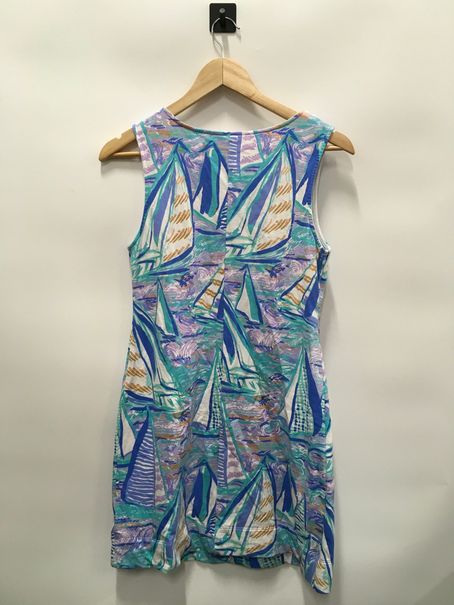 Blue Dress Casual Midi Lilly Pulitzer, Size S