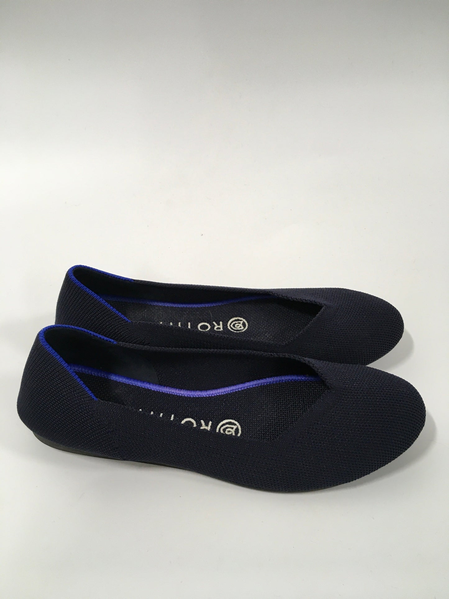 Navy Shoes Flats Ballet Rothys, Size 6.5