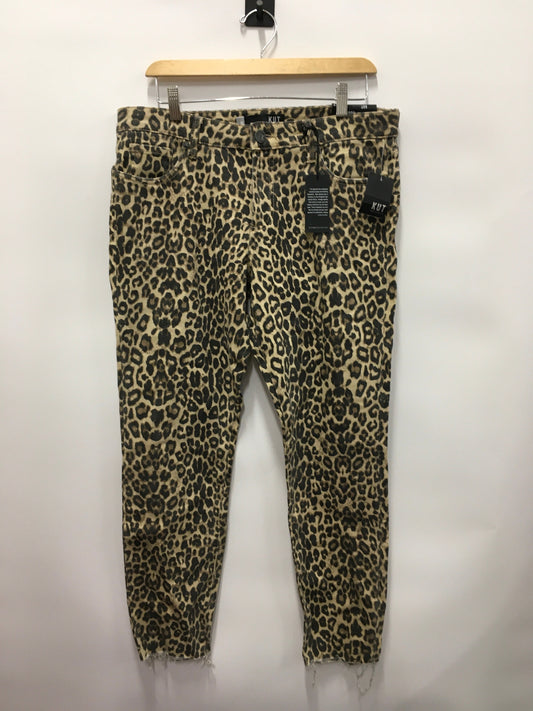 Pants Other By Kut In Animal Print, Size: 10