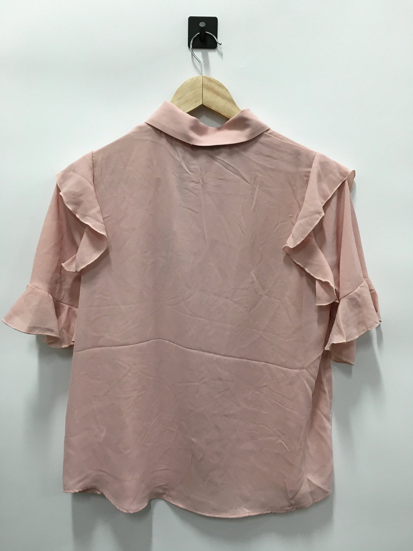 Pink Top Short Sleeve Tahari By Arthur Levine, Size S