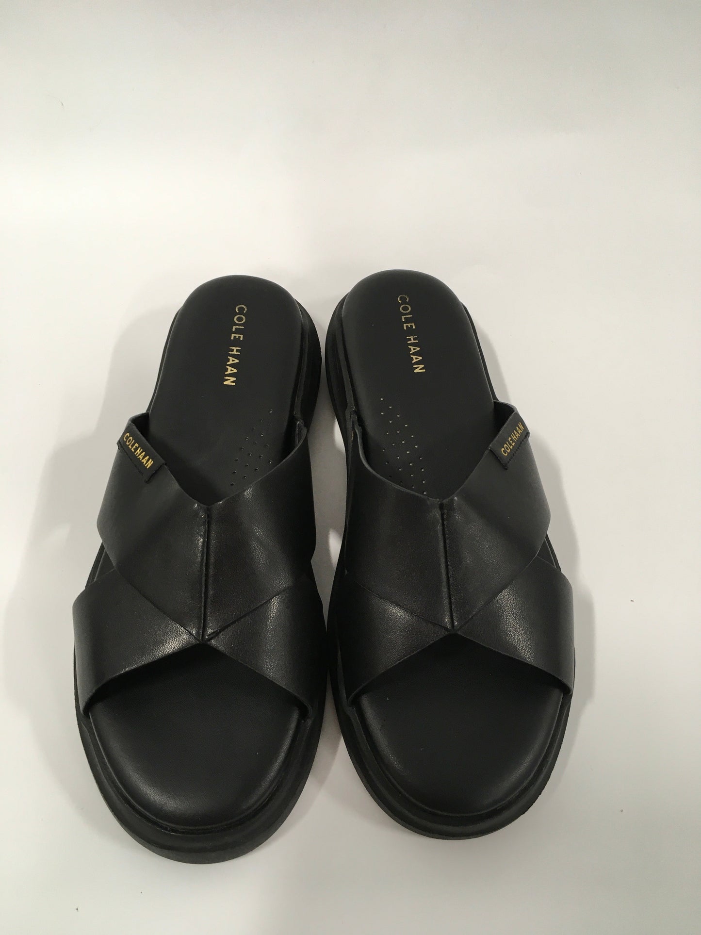 Black Sandals Flats Cole-haan, Size 6