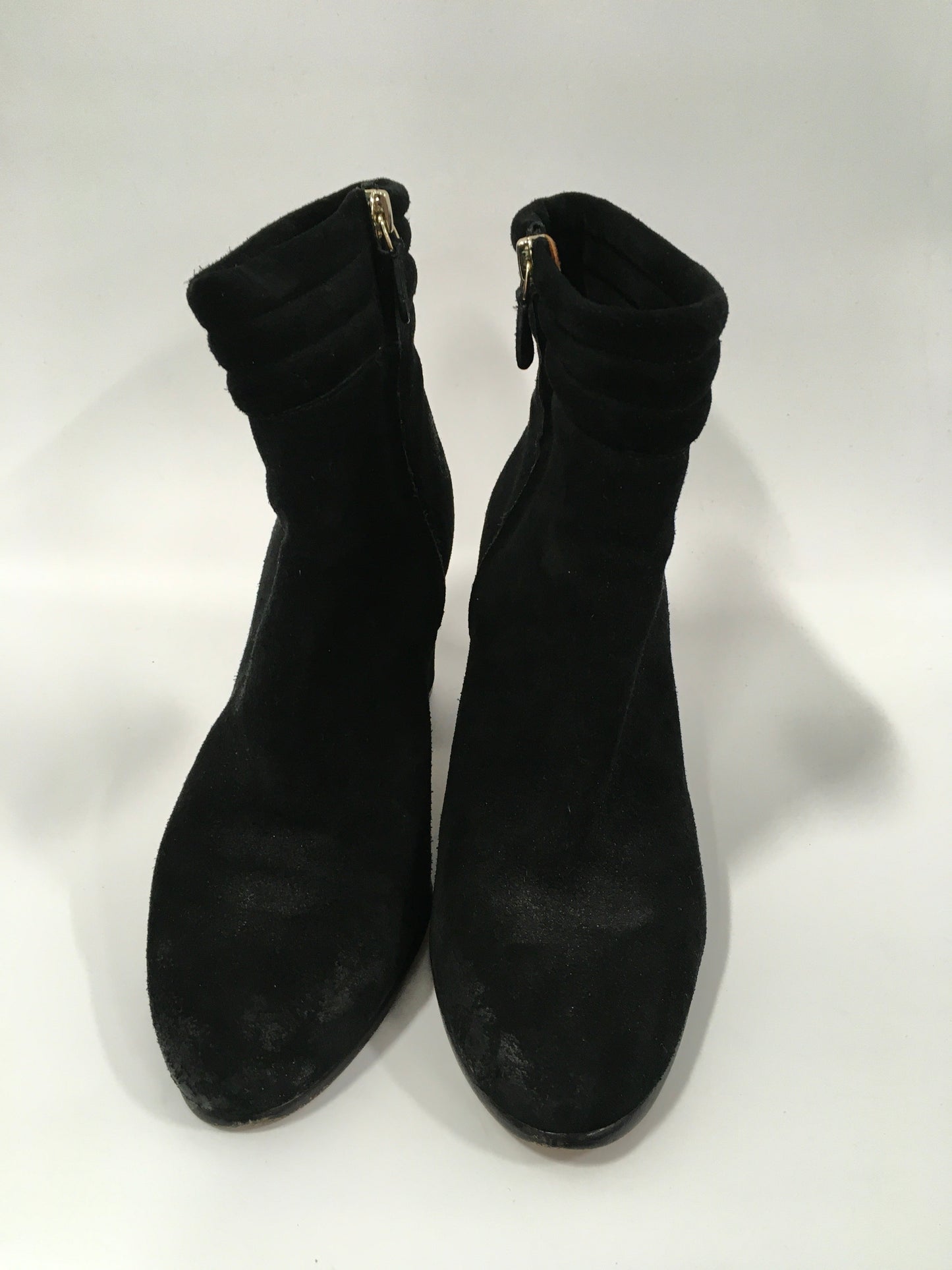 Black Boots Ankle Heels Rebecca Minkoff, Size 9