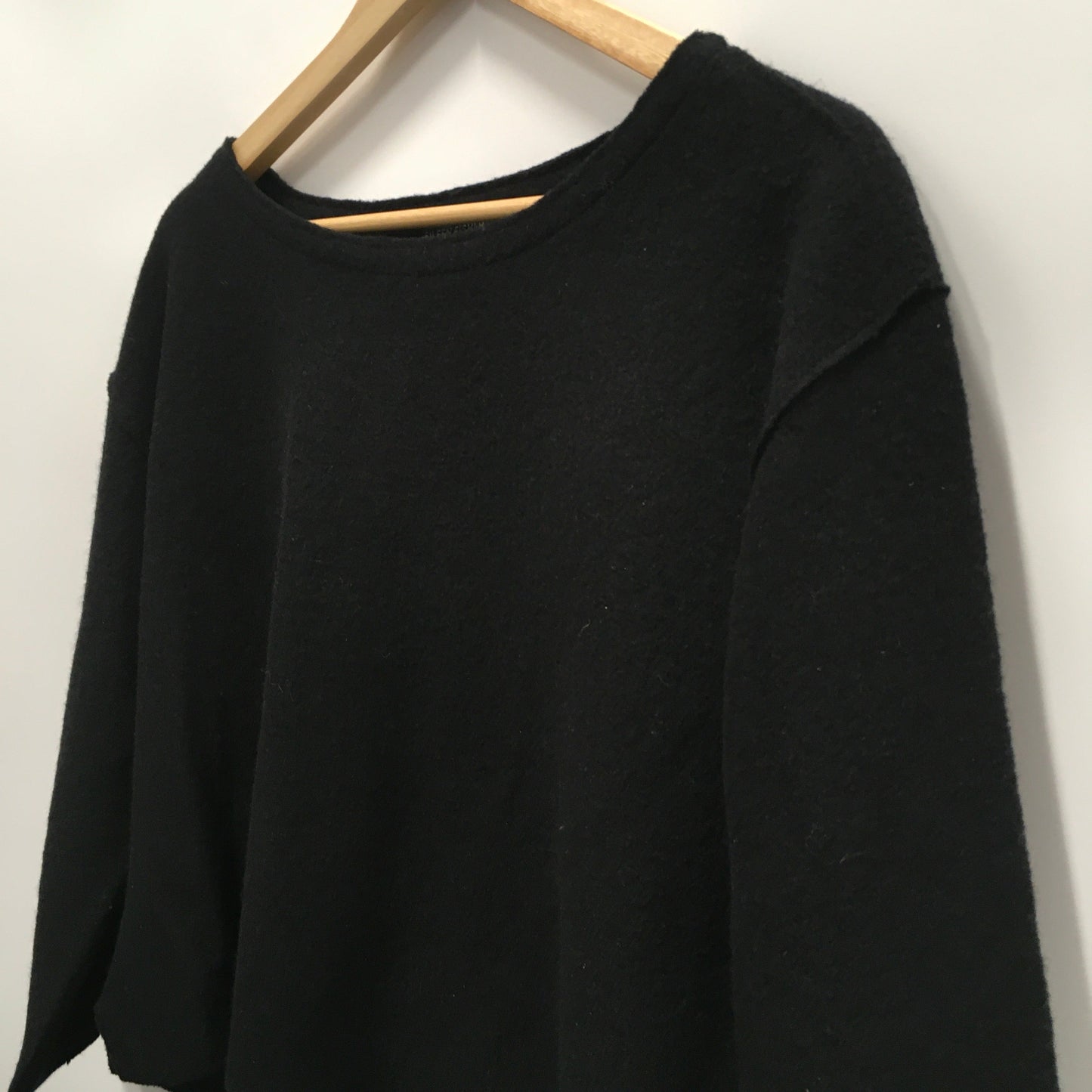 Sweater By Eileen Fisher In Black, Size: S