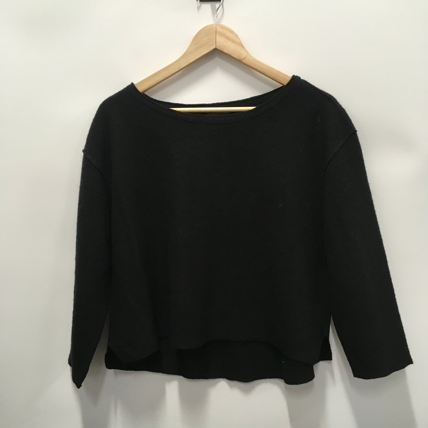 Sweater By Eileen Fisher In Black, Size: S