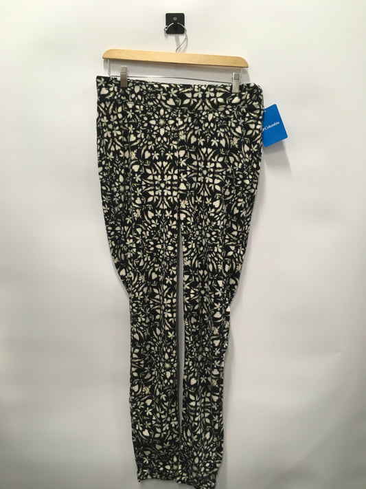 Black & Cream Pants Lounge Columbia, Size L