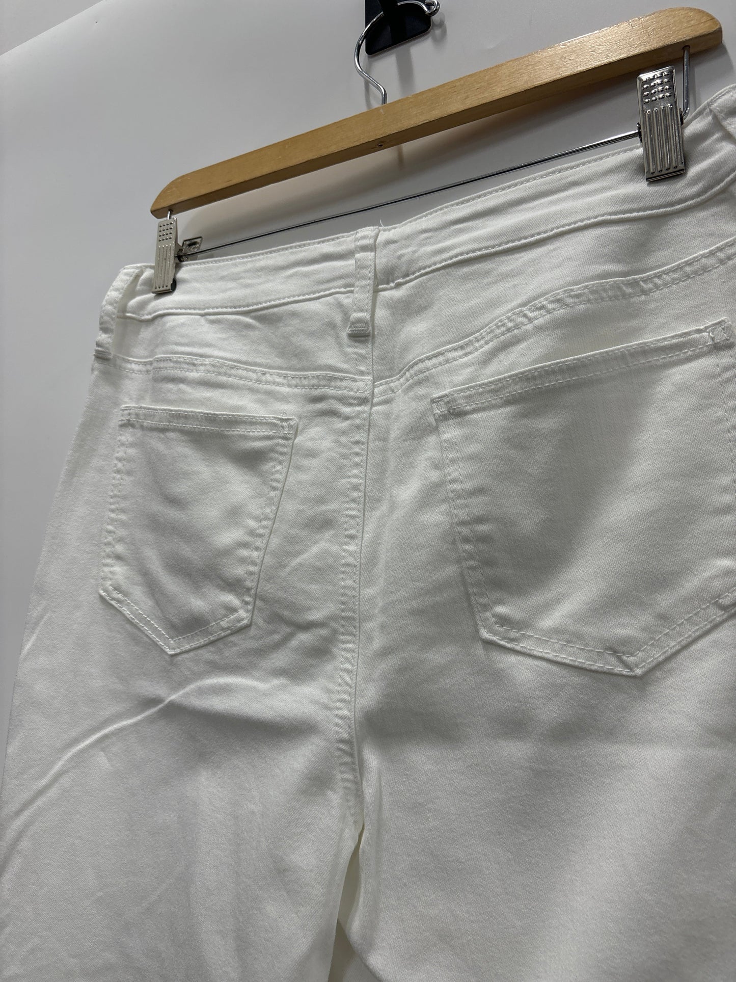 Pants Other By Chicos In White Denim, Size: 8tall