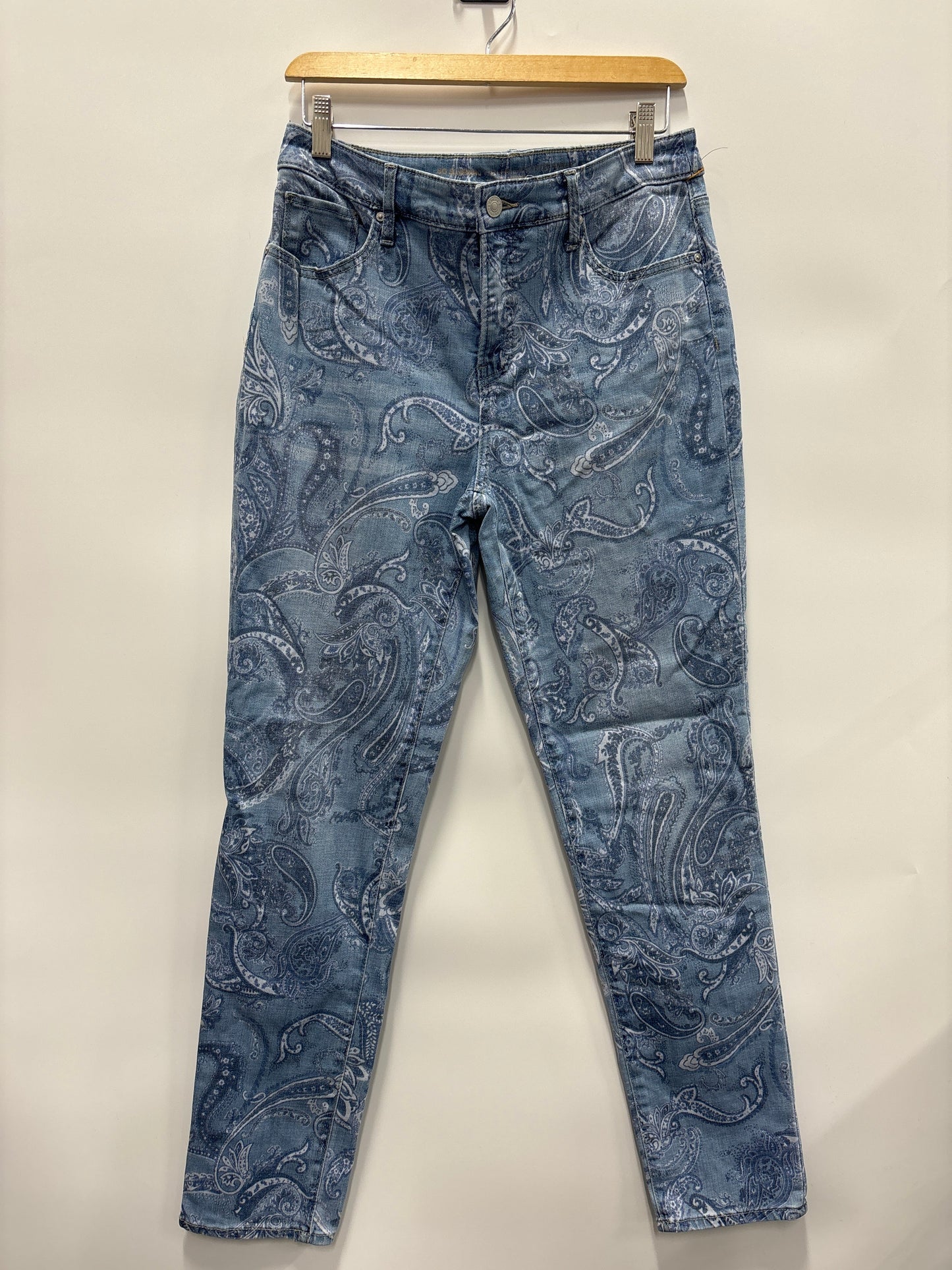 Jeans Skinny By Chicos In Blue Denim, Size: 8tall