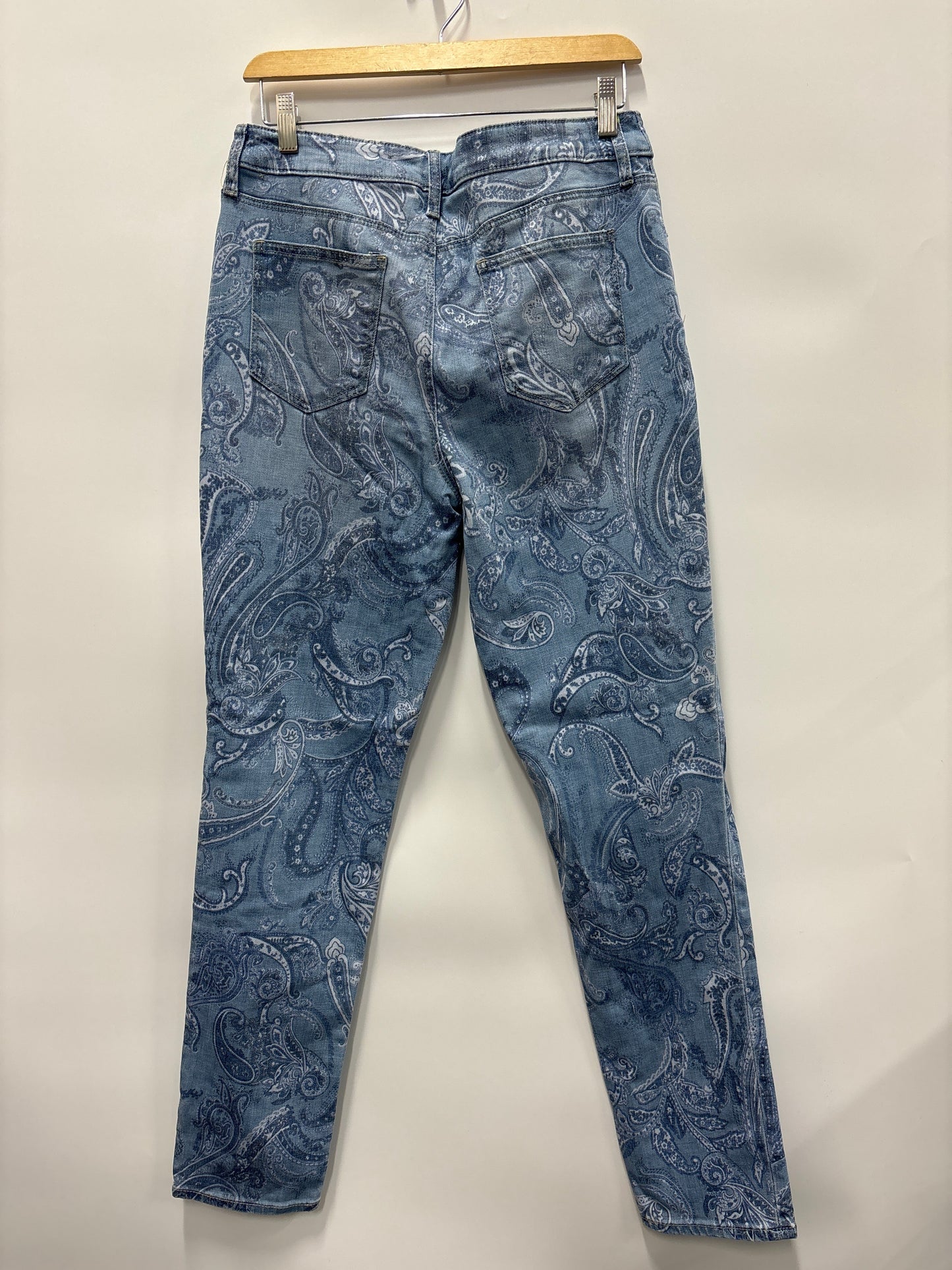 Jeans Skinny By Chicos In Blue Denim, Size: 8tall