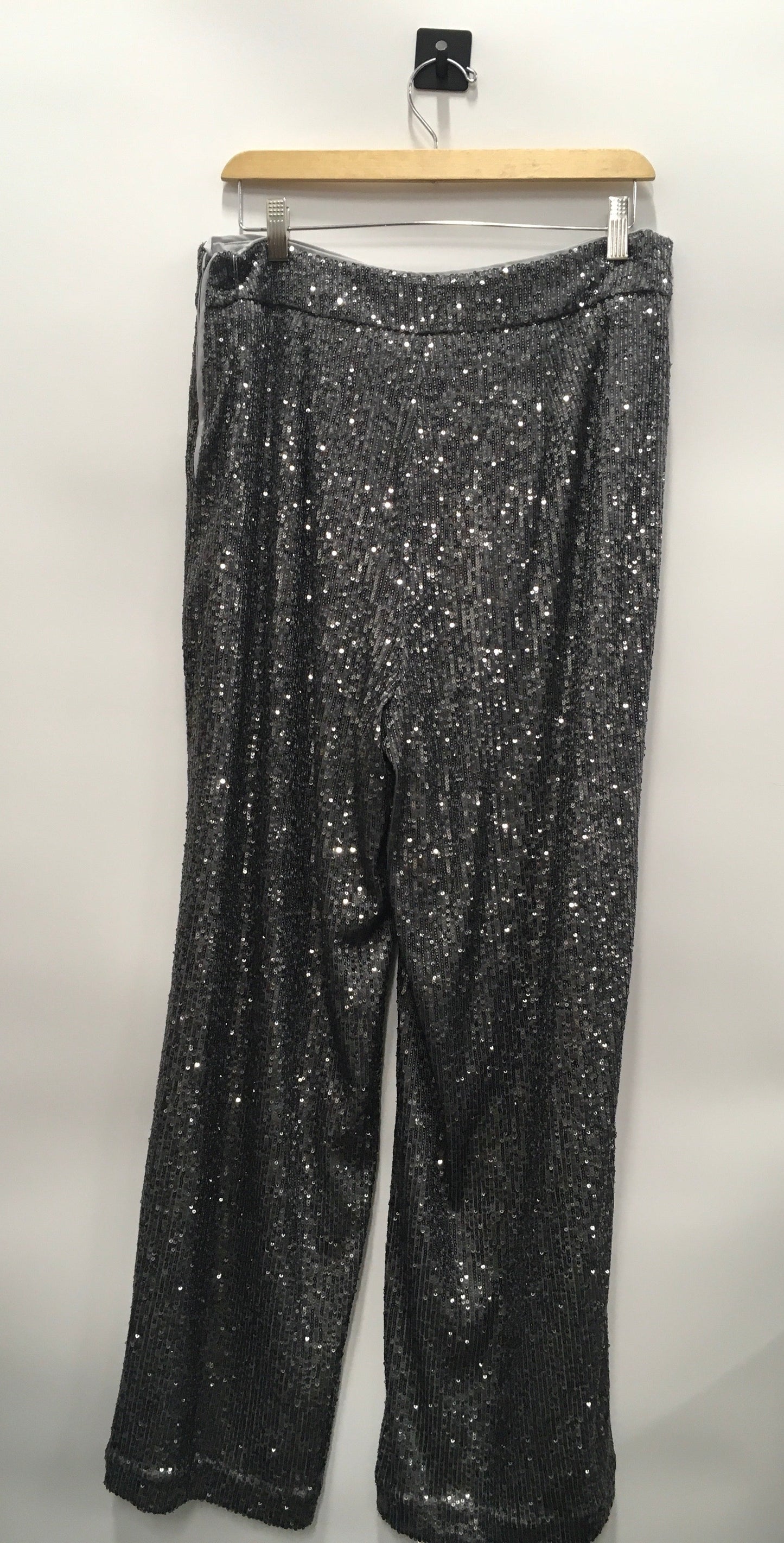 Pants Wide Leg By Loft In Silver, Size: 10